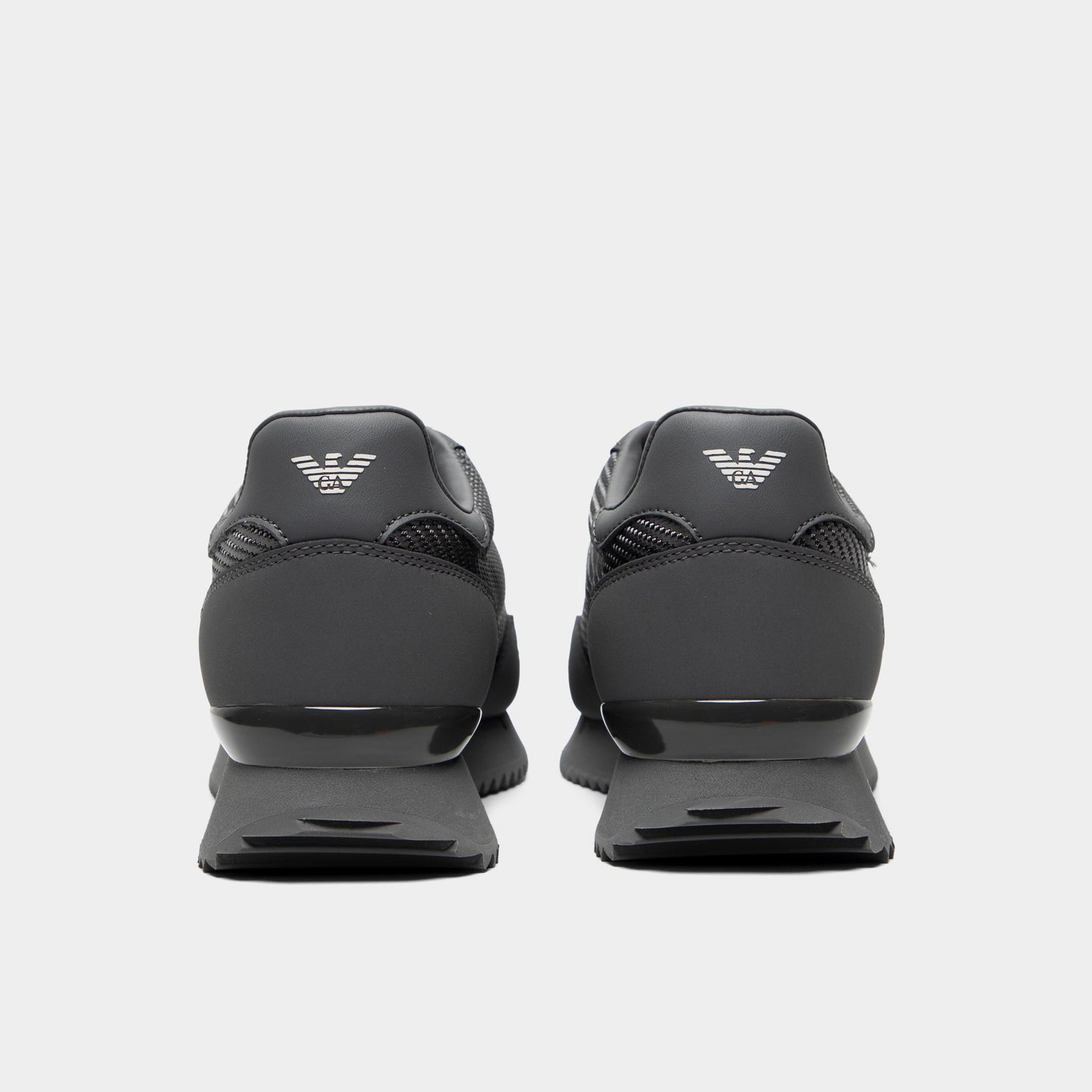 EA7 Noir et Blanc Vintage 2.0 Étain / Blanc