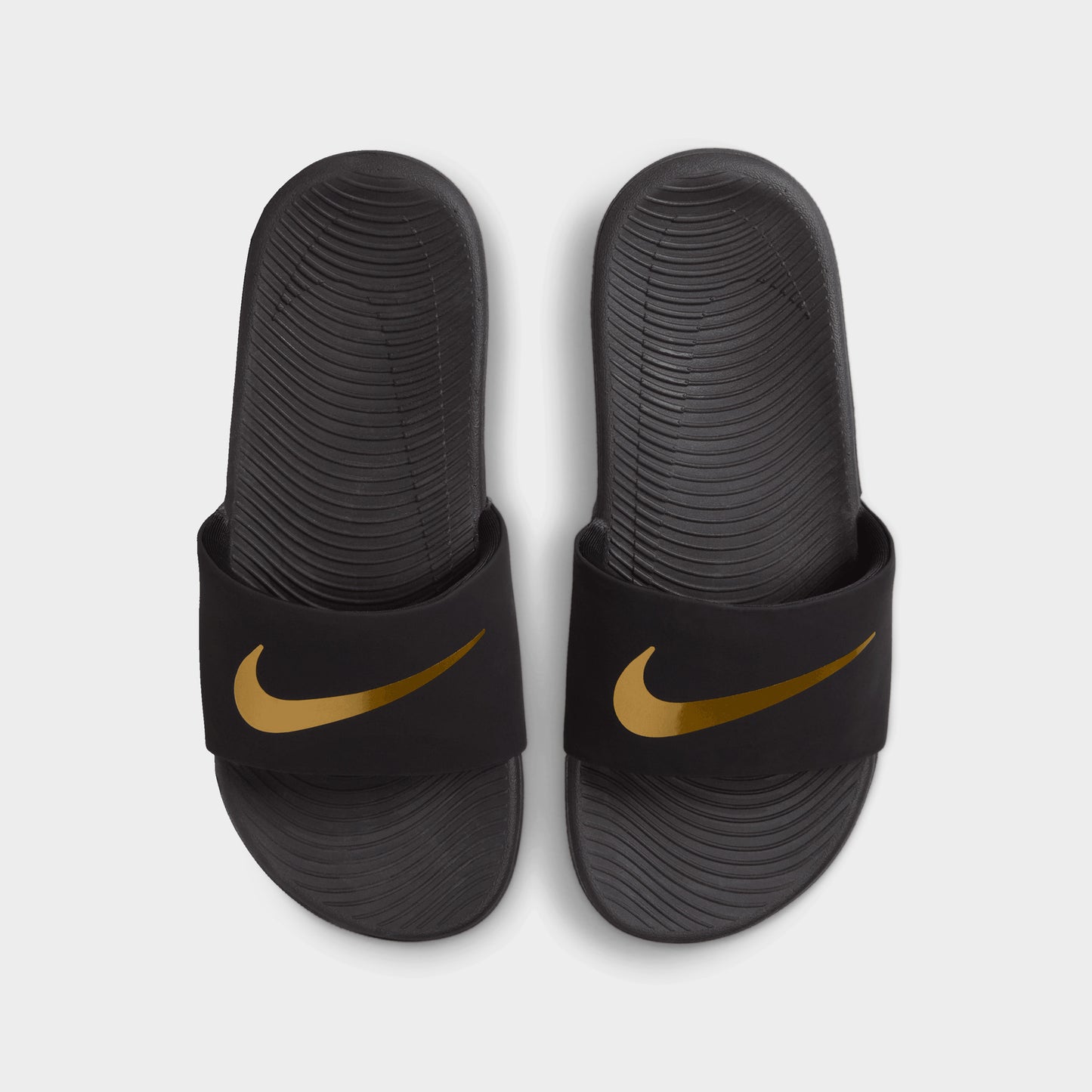 Nike Kawa Slide GS Black / Metallic Gold