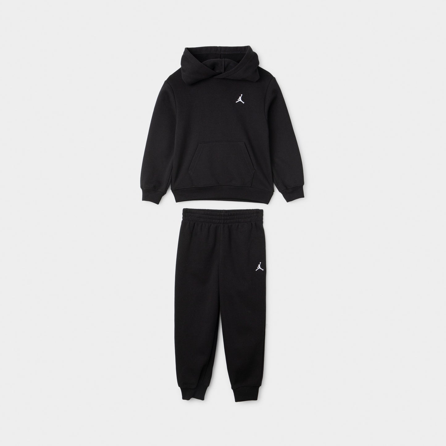 Jordan Enfant Brooklyn Pullover Chandail à Capuchon en Polaire / Noir