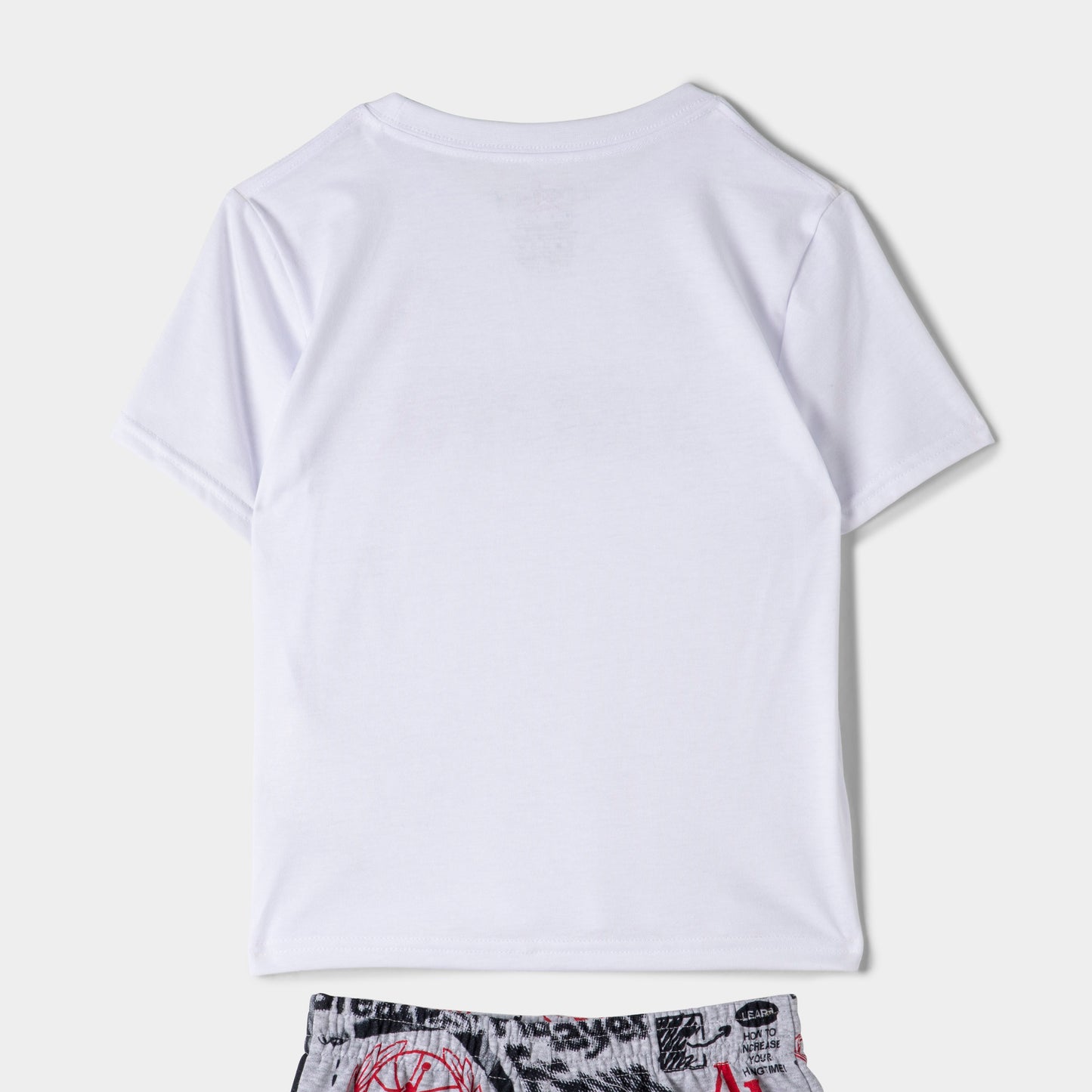 Jordan Children's Sports Club Short Set / Light Grey Heather