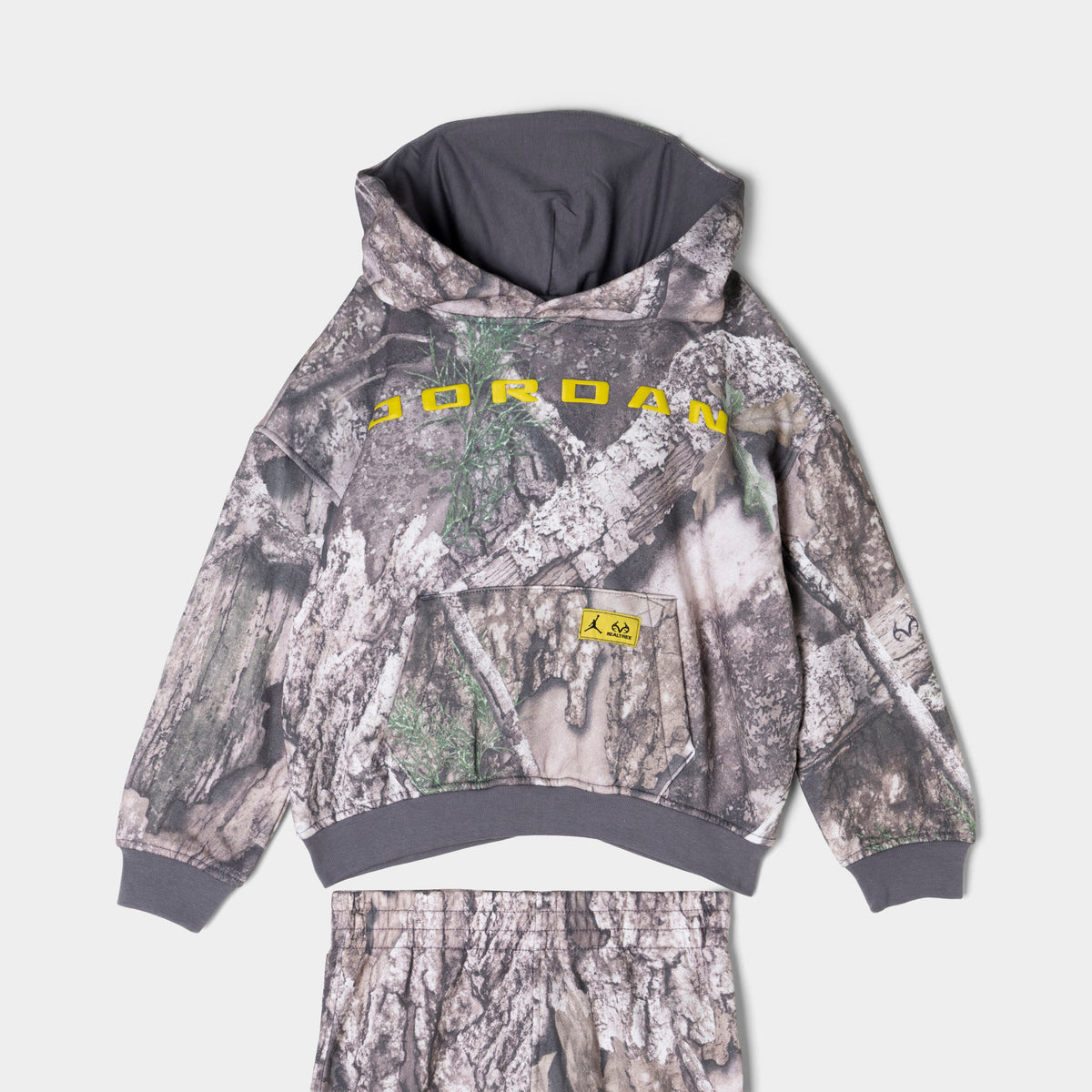 Jordan Enfants MJ Brooklyn Realtree Ensemble Chandail à Capuchon / Cygne