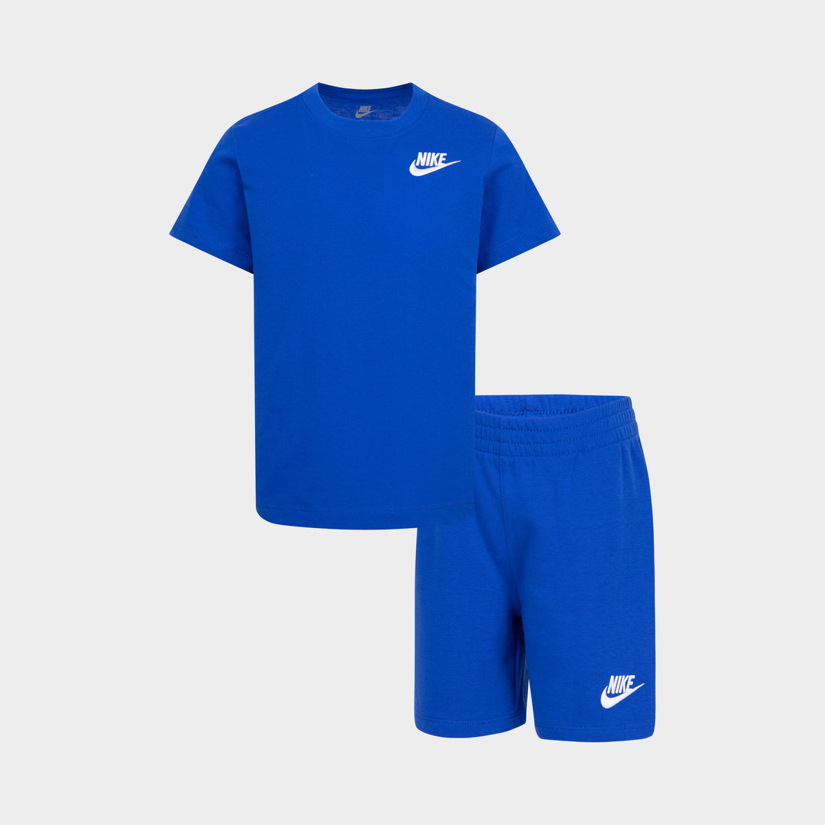 Nike Sportswear Nike T Shirt Set Nike Children's Club T-Shirt Shorts Set  Game Royal JD Sports