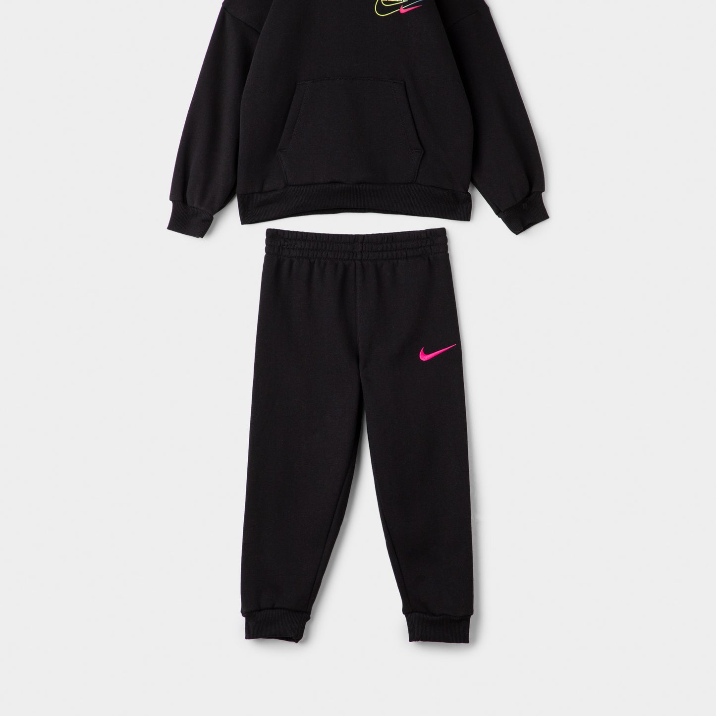 Nike Sportswear Children's Glow Fleece Set / Black