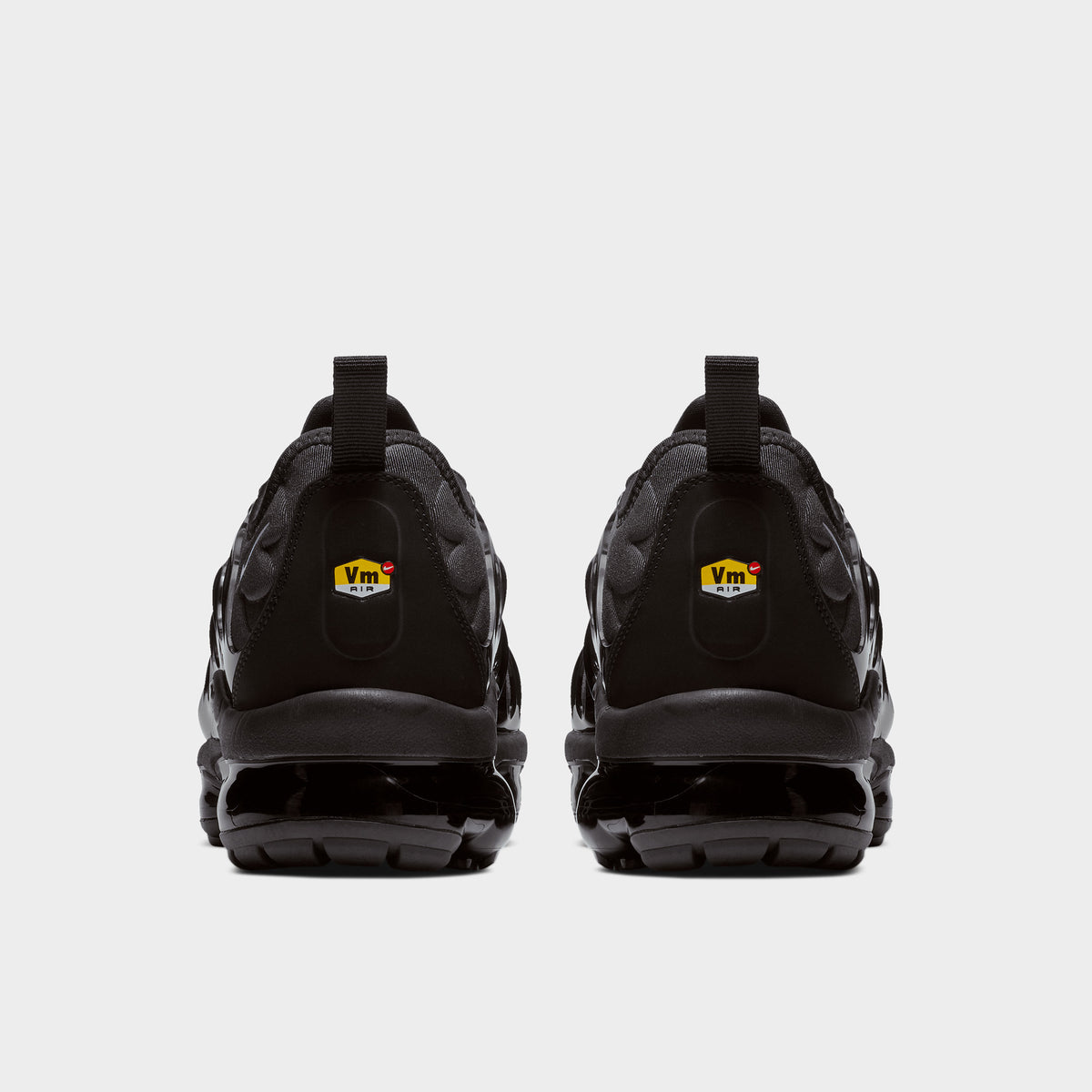 Nike black air vapormax plus sneakers deals