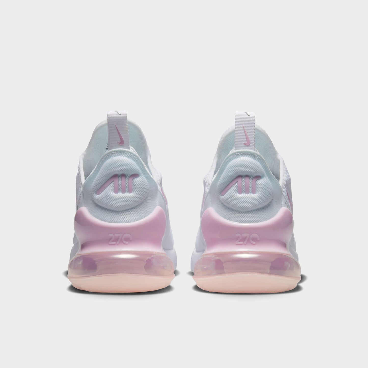 Nike Air Max 270 GS White / Pink Foam - Light Smoke Grey