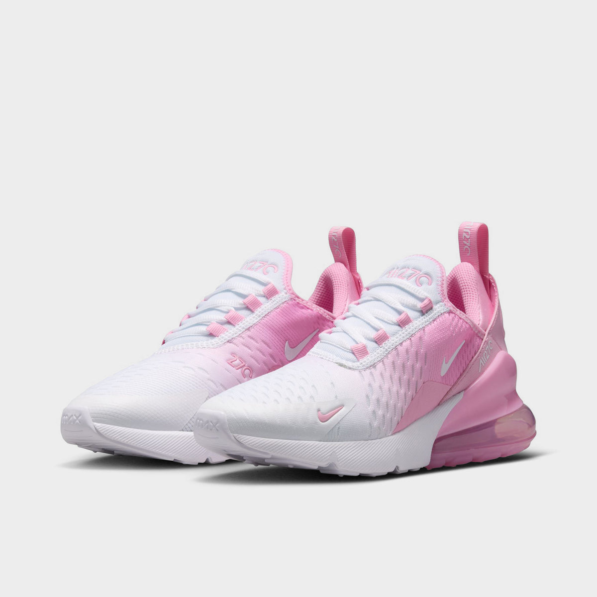 Nike Juniors' Air Max 270 GS Pink Rise / White