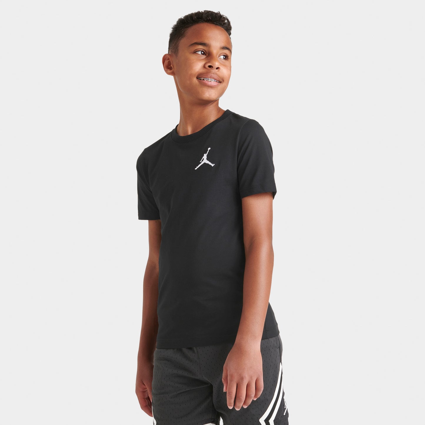 Jordan Junior Garçons' Jumpman Emblem T-shirt / Noir