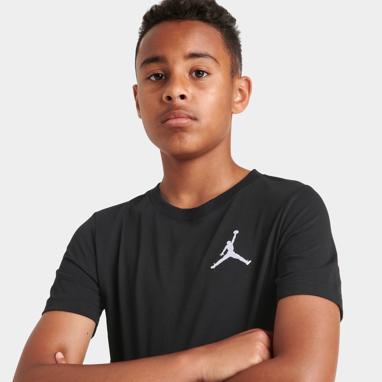 Jordan Junior Garçons' Jumpman Emblem T-shirt / Noir