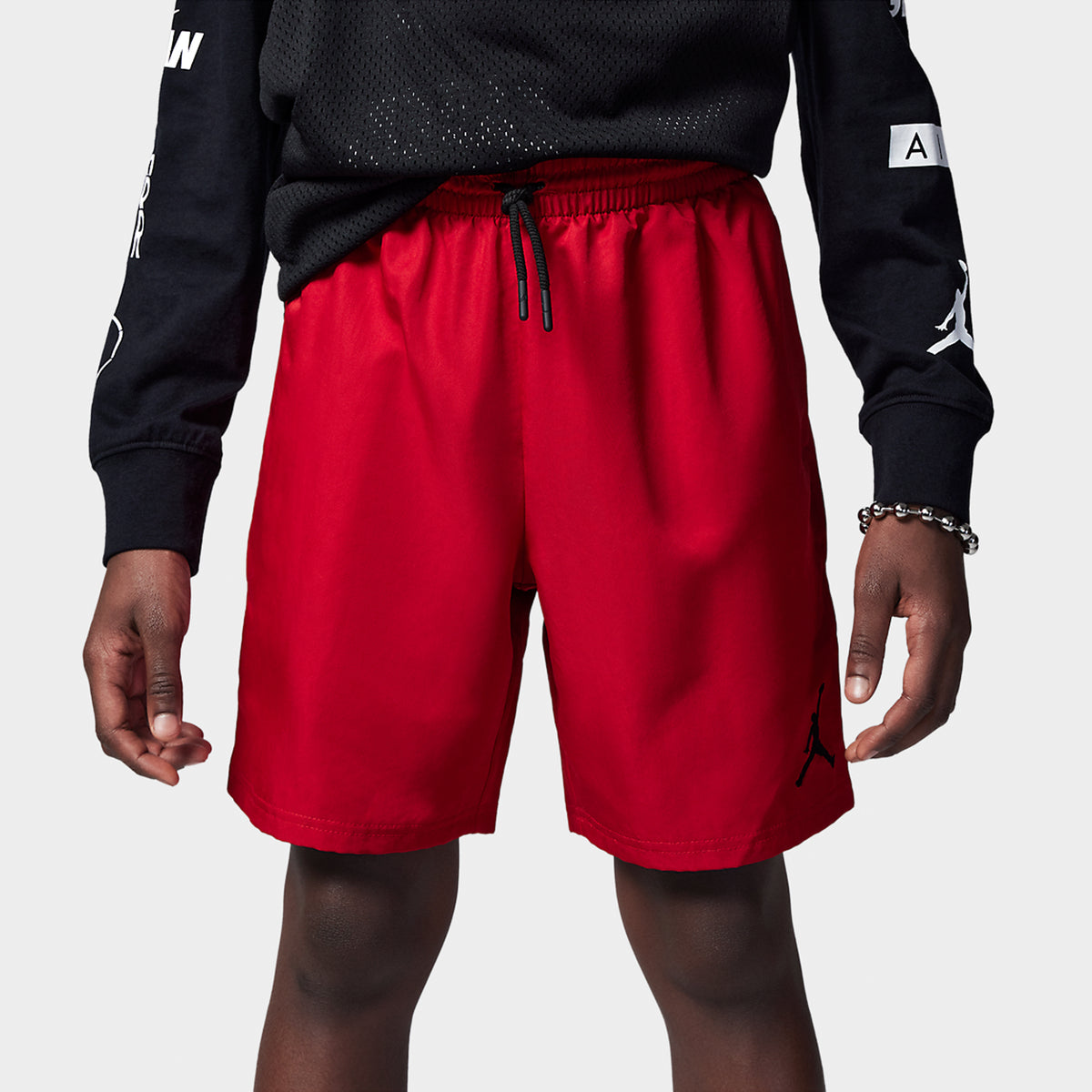 Jordan Junior Boys' Jumpman Woven Play Shorts / Gym Red JD Sports