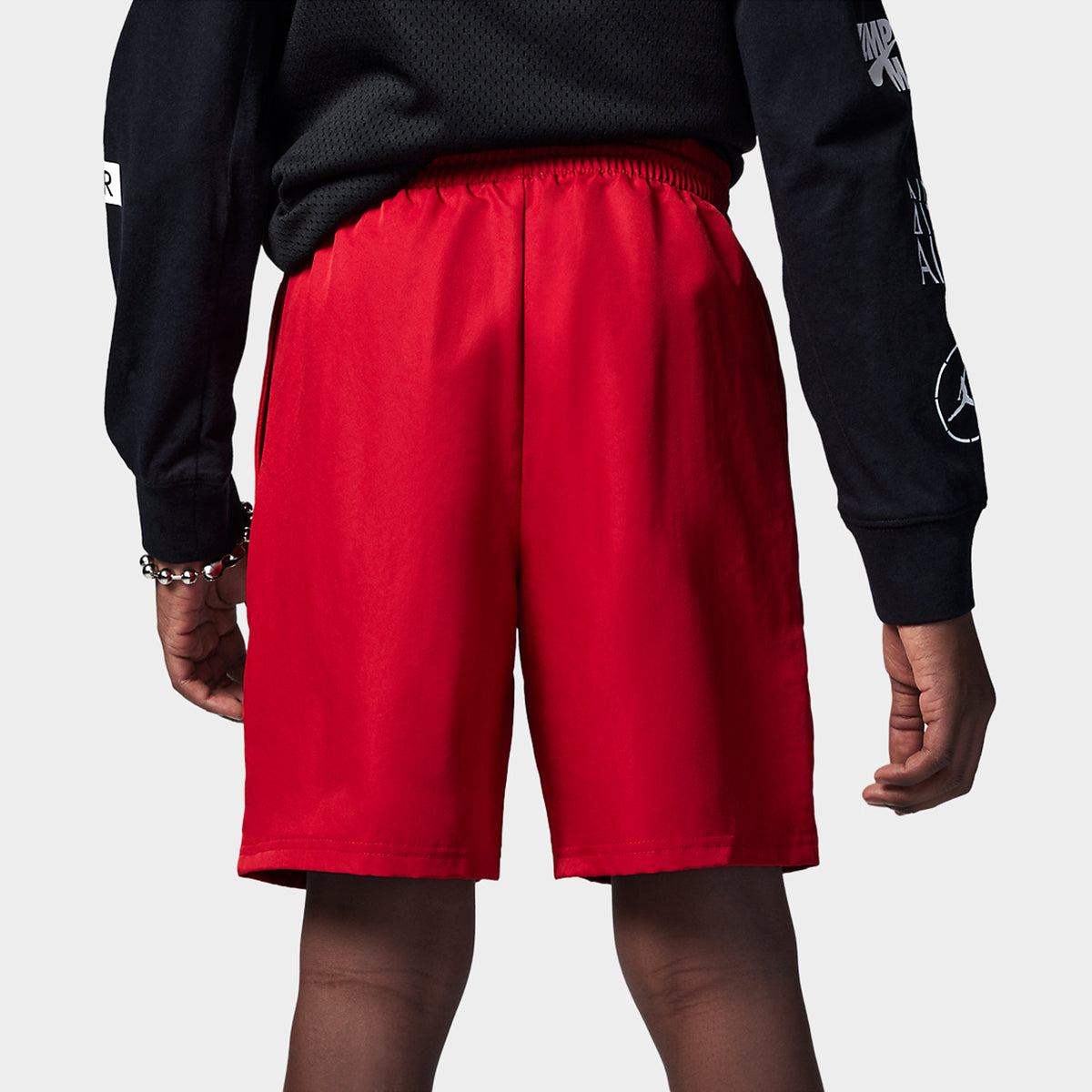Jordan Junior Boys' Jumpman Woven Play Shorts / Gym Red JD Sports