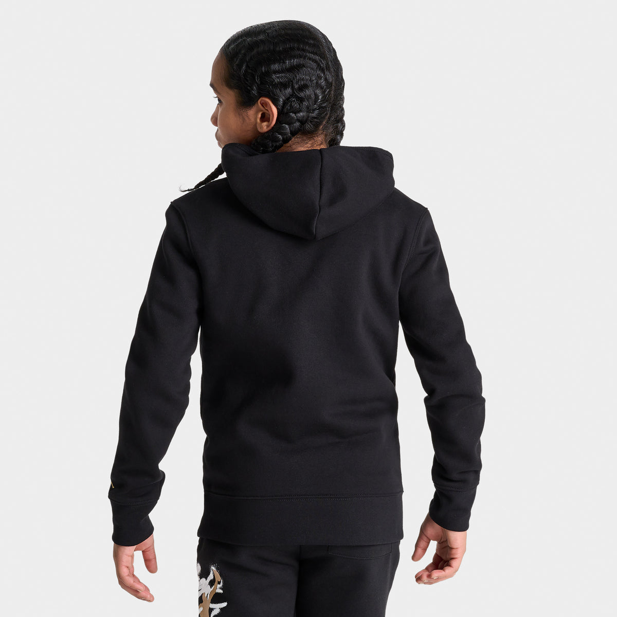 Black gold jordan hoodie deals