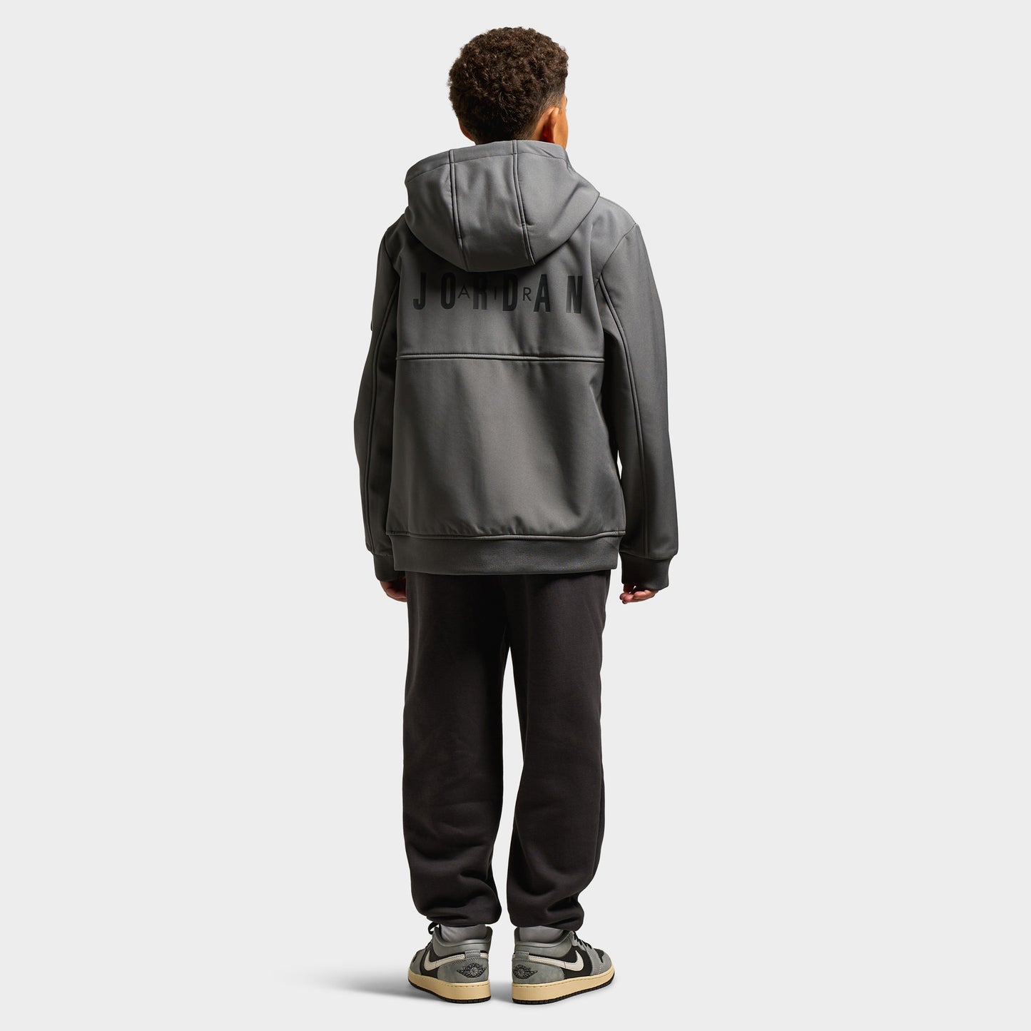 Jordan Junior Veste Softshell / Gris fer