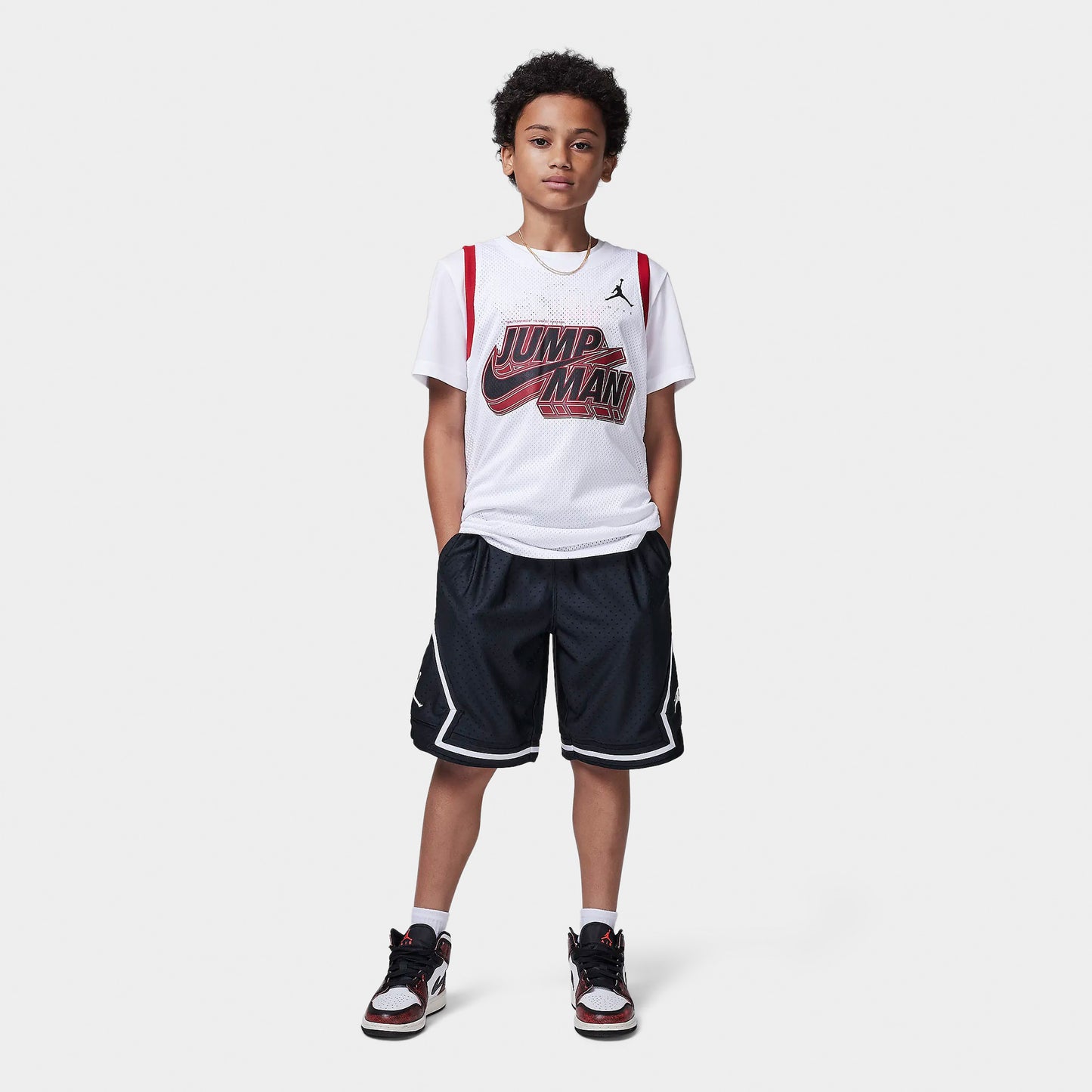 Jordan Junior Garçons Dri-FIT Shorts / Noir