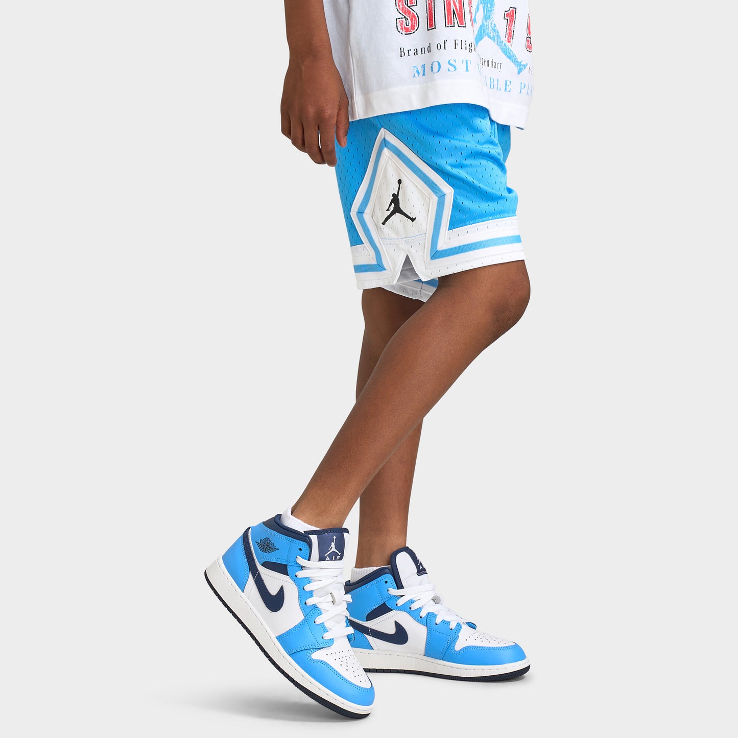 Jordan Juniors' Sport Diamond Shorts / University Blue