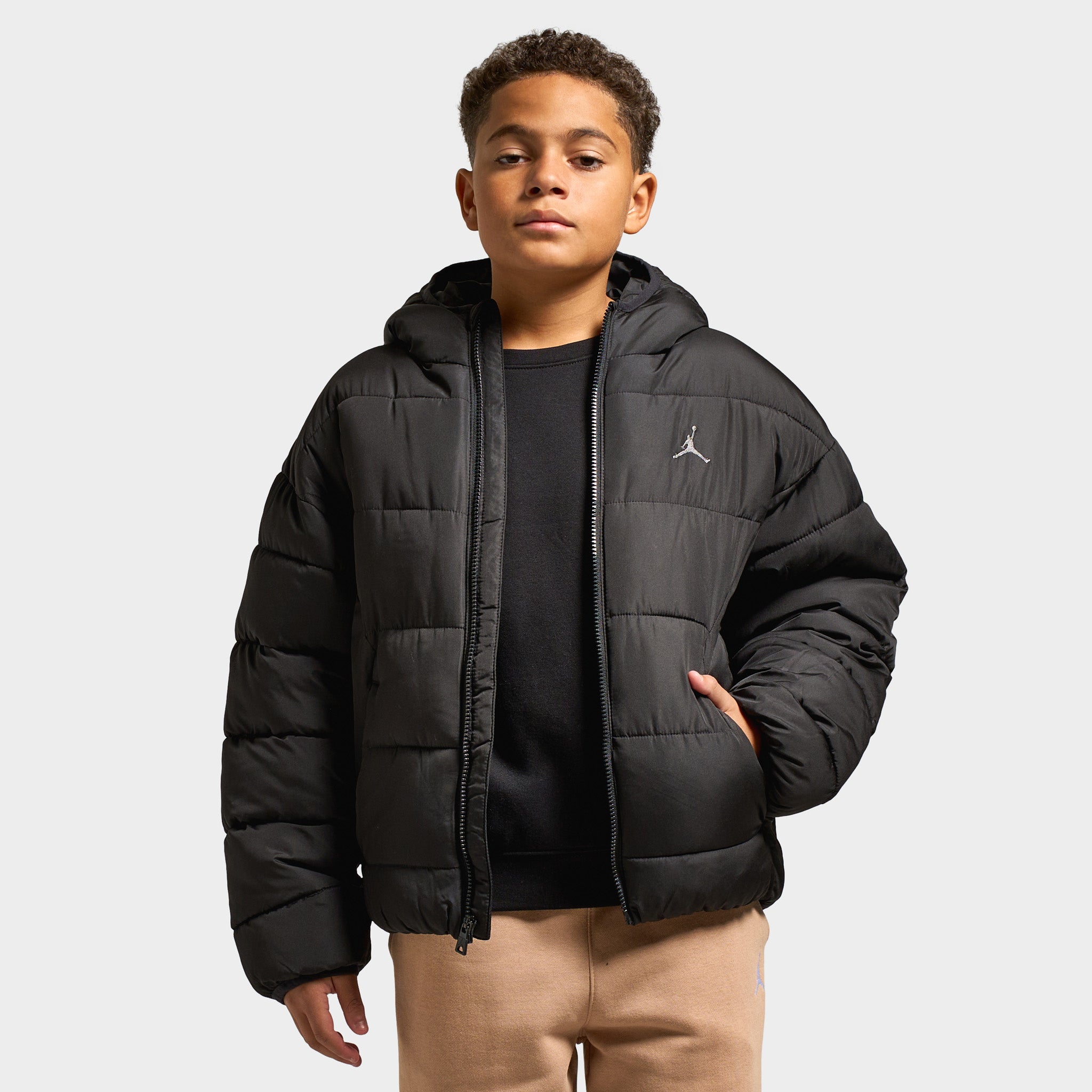 Brunt　Fp503　黒 Jordan Juniors' Brooklyn Puffer Jacket / Black – JD Sports