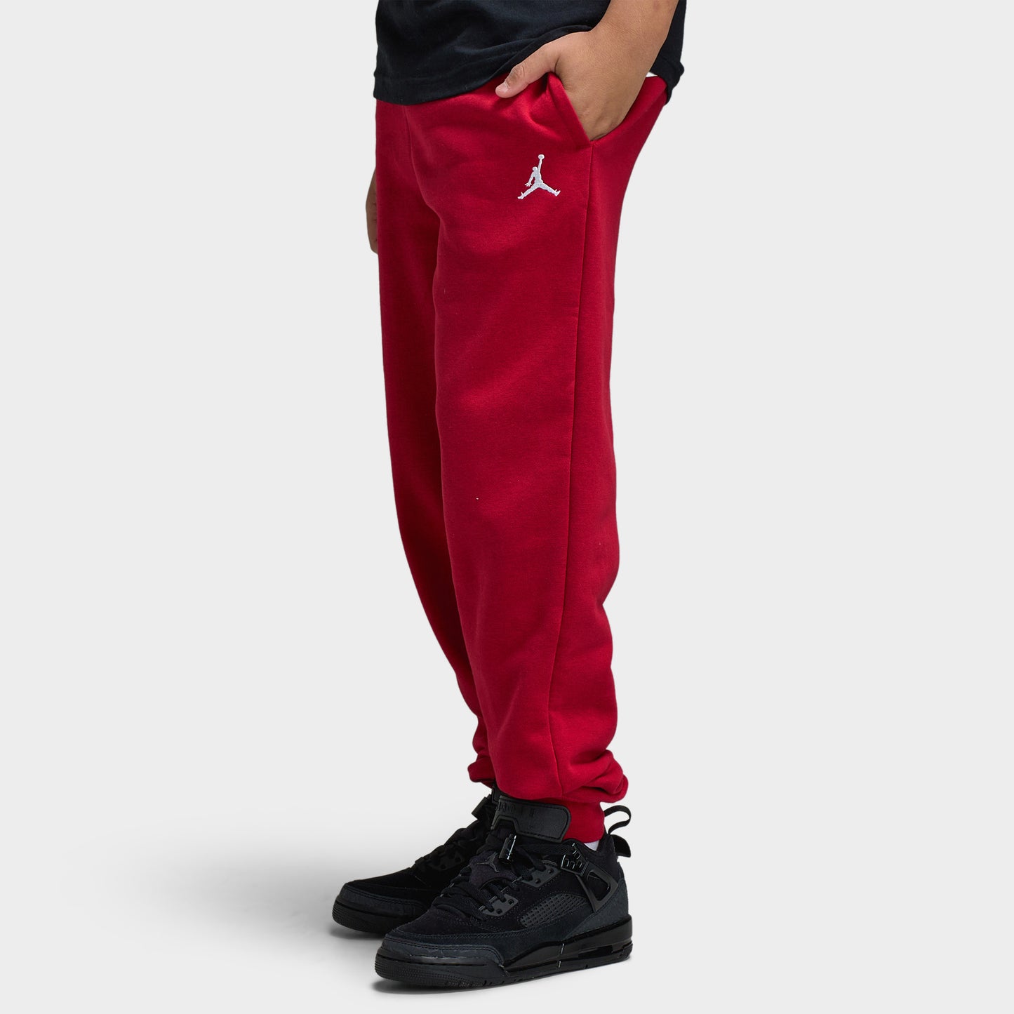 Jordan Juniors' MJ Brooklyn Fleece Pants / Gym Red