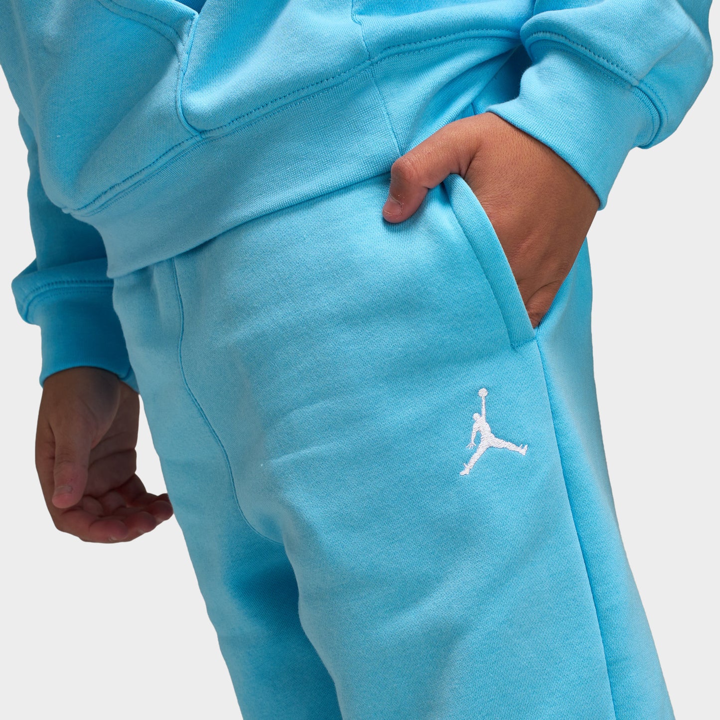Jordan Juniors' MJ Brooklyn Fleece Pants / Blue Chill