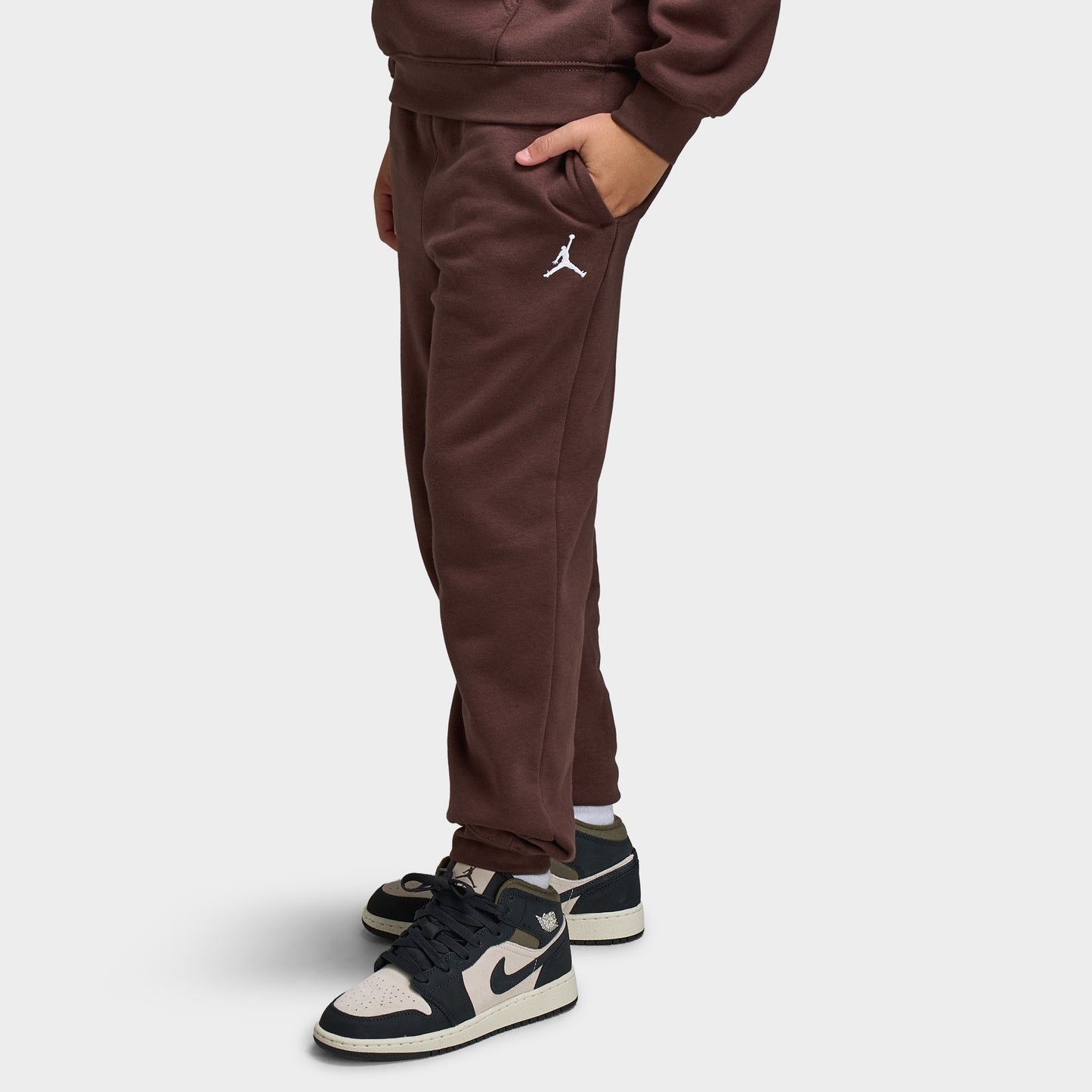 Jordan Juniors' MJ Brooklyn Fleece Pants / Baroque Brown
