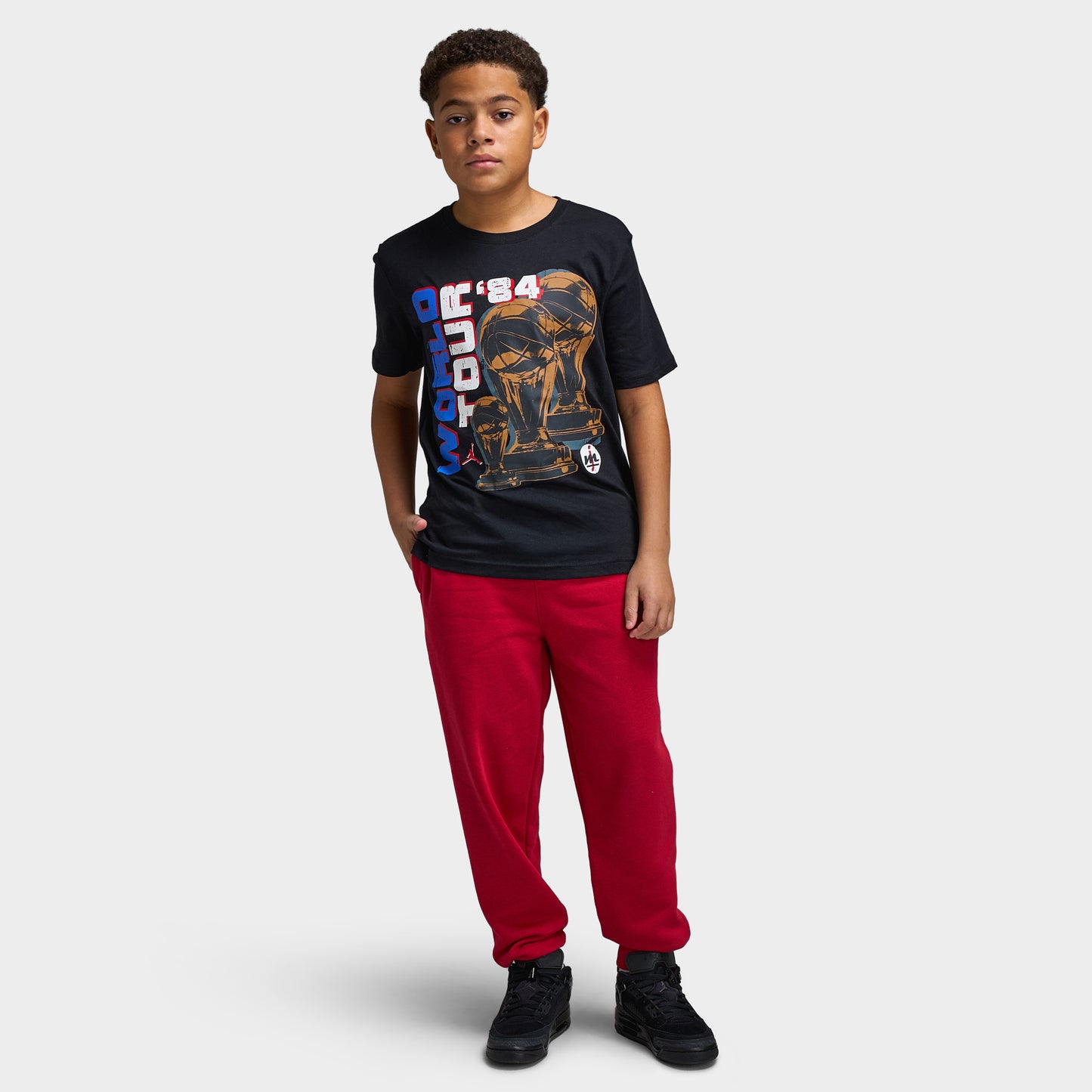 Jordan Juniors' MJ Tour Tee / Black