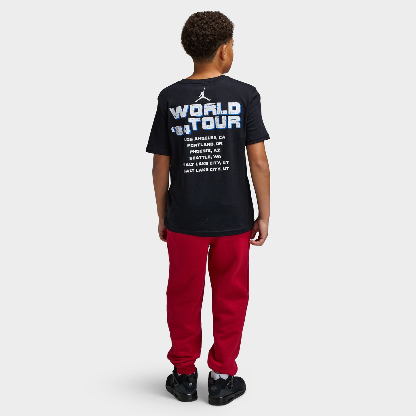 Jordan Juniors' MJ Tour Tee / Black