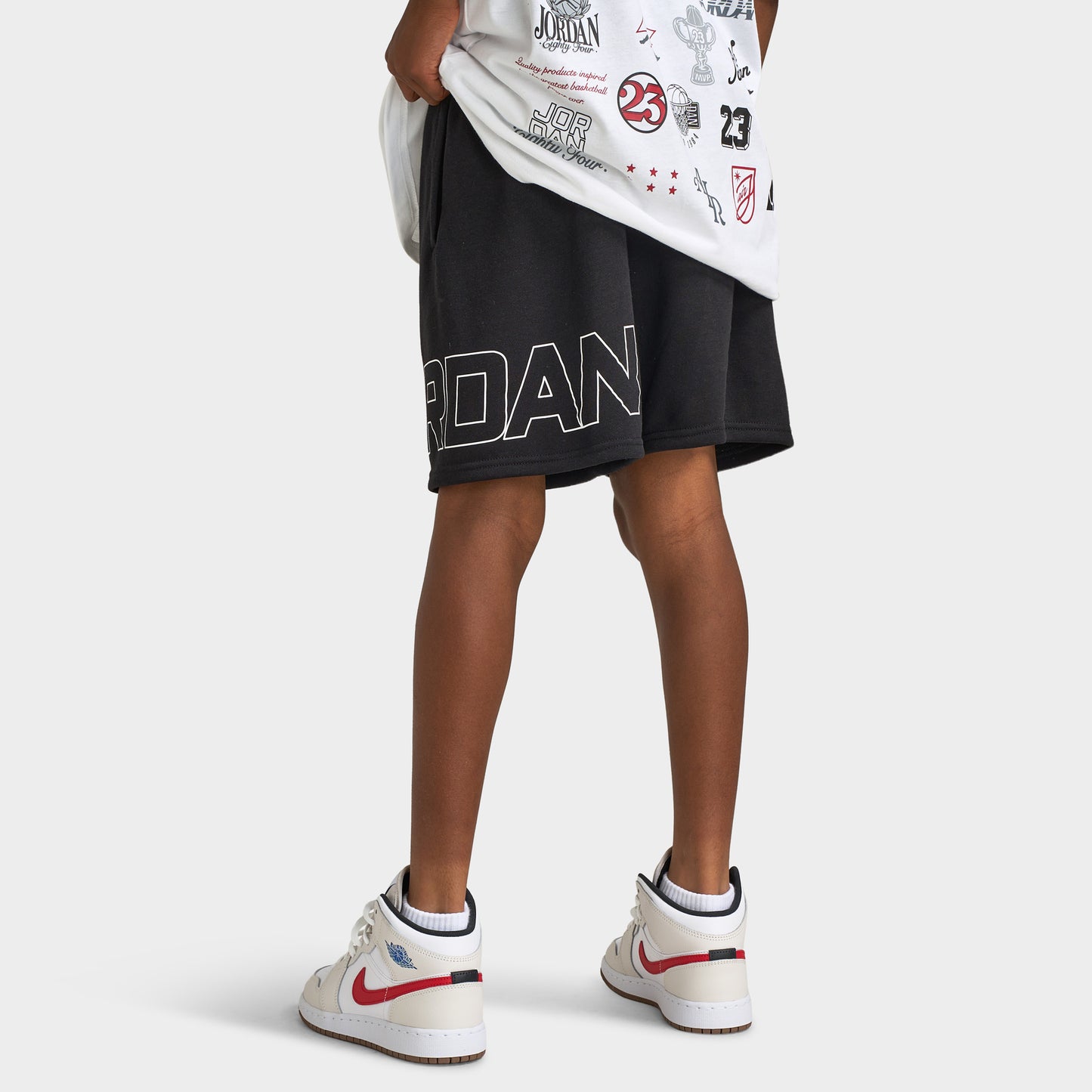 Jordan Juniors' Rookie Season Shorts / Black