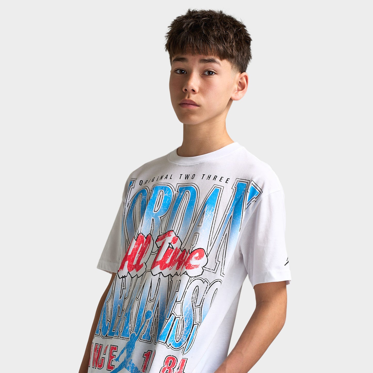 Jordan Juniors' MJ All Time Greatest T-Shirt / White