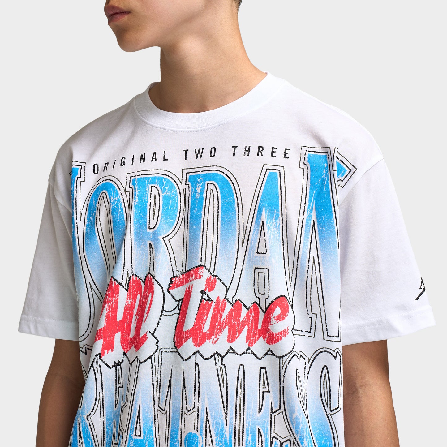 Jordan Juniors' MJ All Time Greatest T-Shirt / White