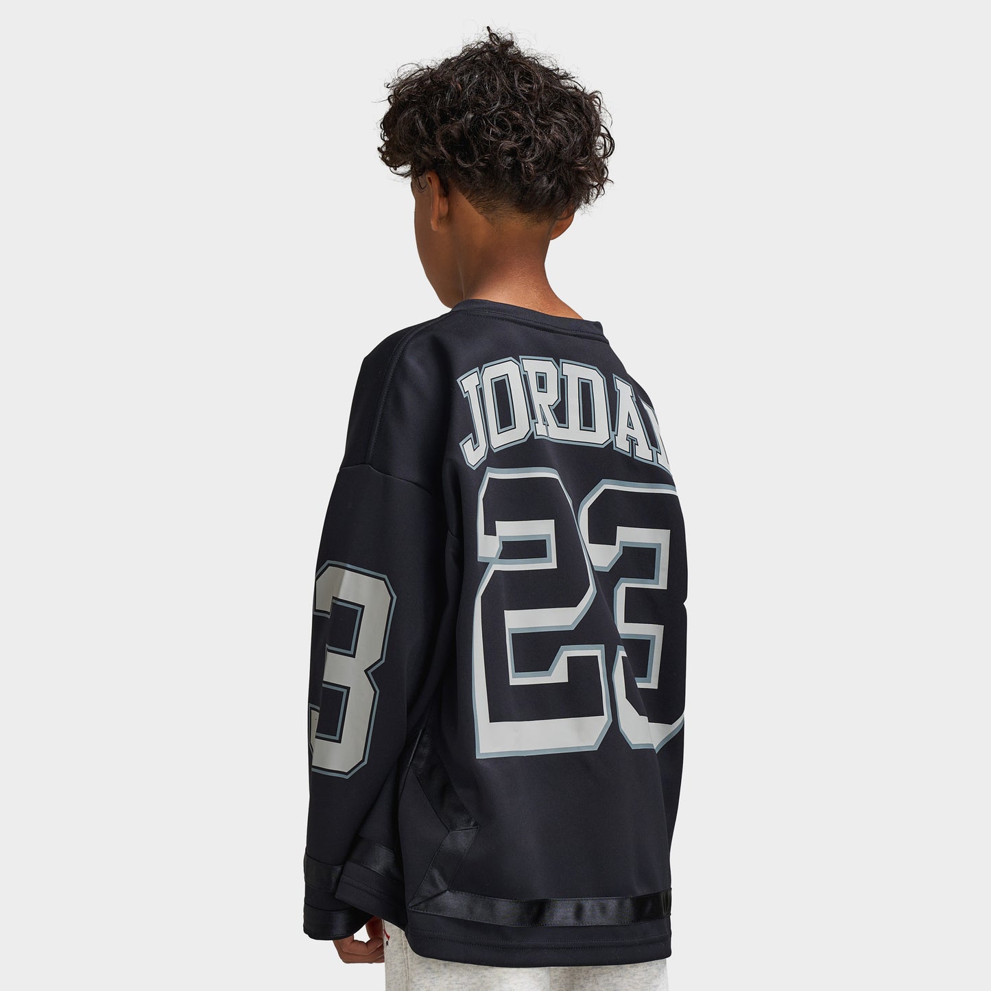 Jordan Junior Boys' 23 Hockey Jersey / Black