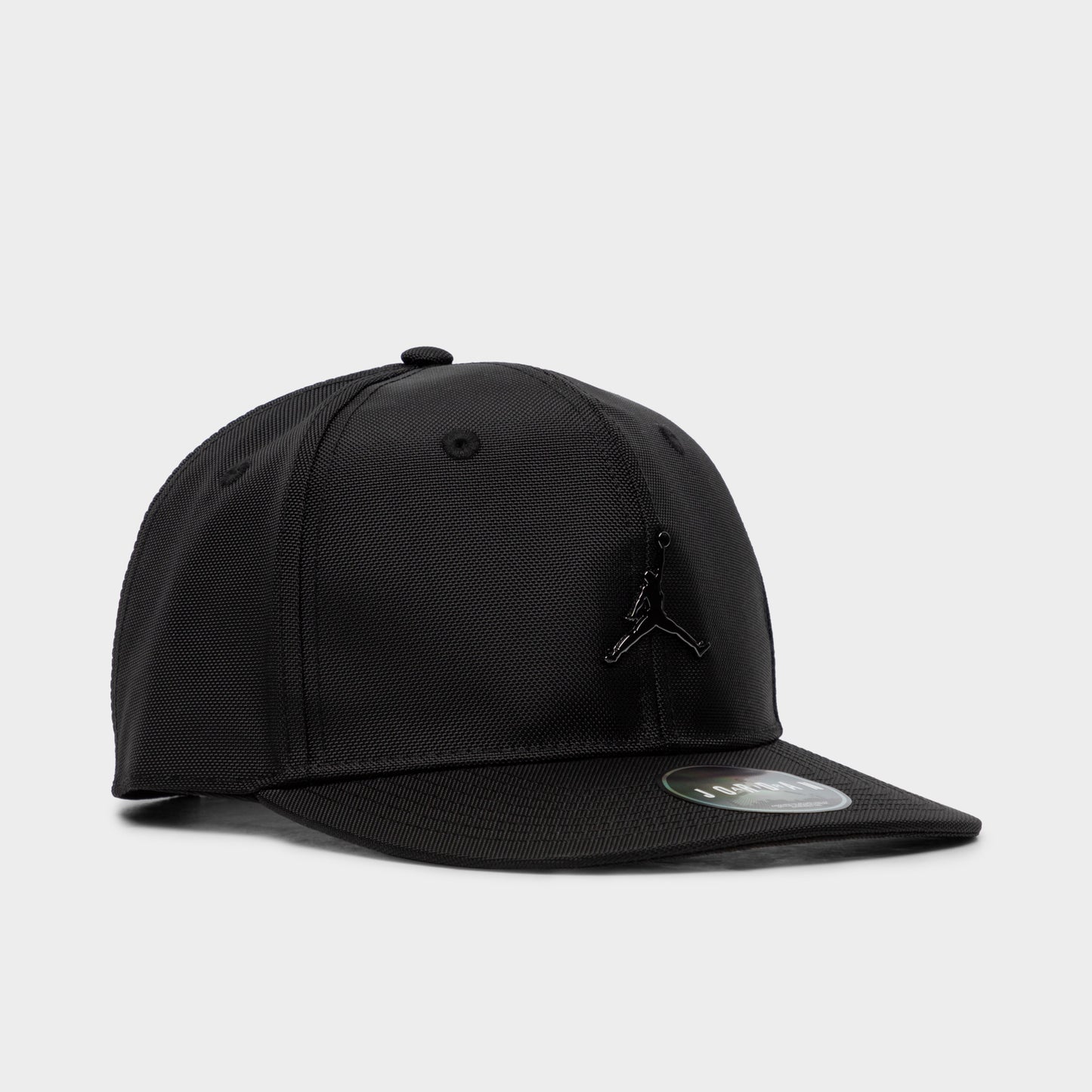 Jordan Big Kids Metal Jumpman Flatbrim Cap / Black