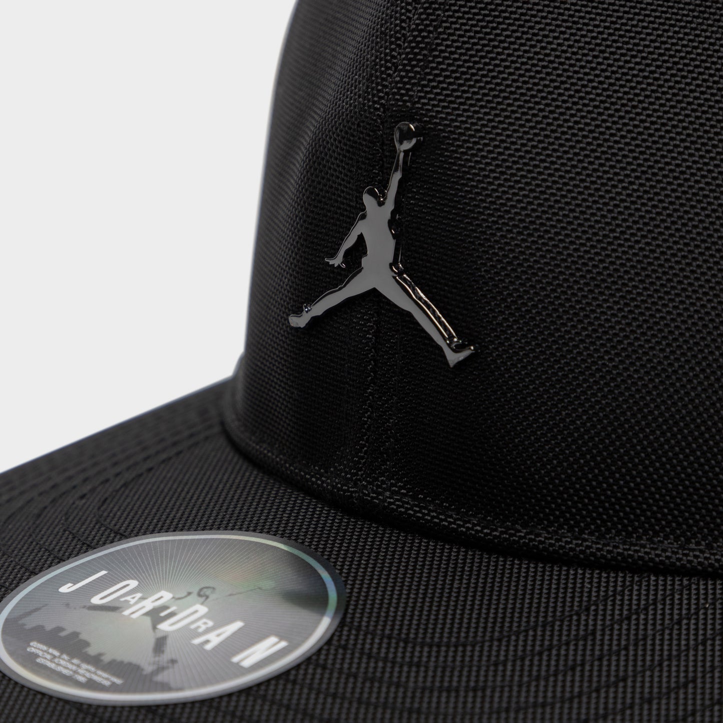 Jordan Big Kids Metal Jumpman Flatbrim Cap / Black