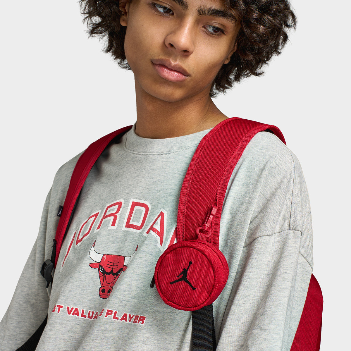 Jordan Air Sac à dos d'école / Rouge Sport