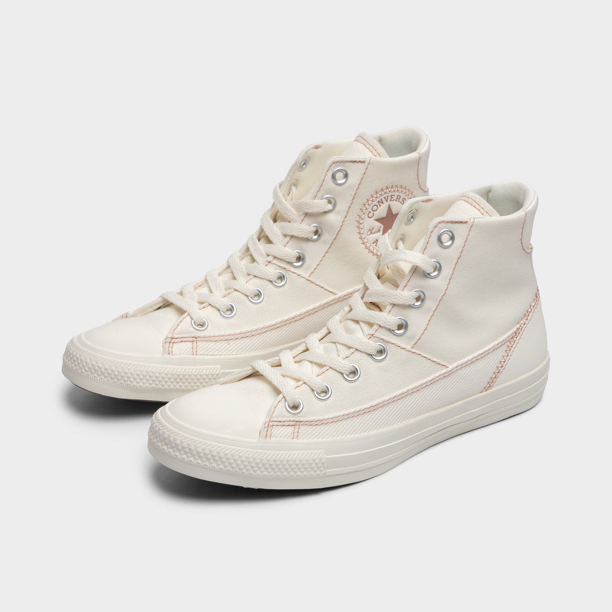 Converse Women s Chuck Taylor All Star Hi Patchwork Tan Brown
