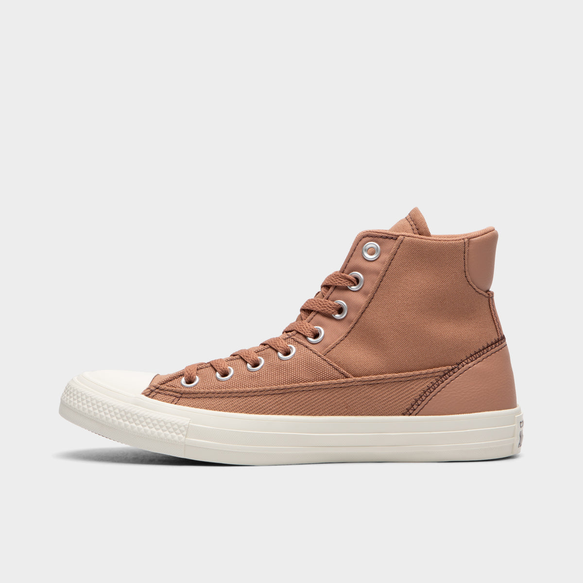 Converse Chuck Taylor All Star Patchwork Hi Brown Off White