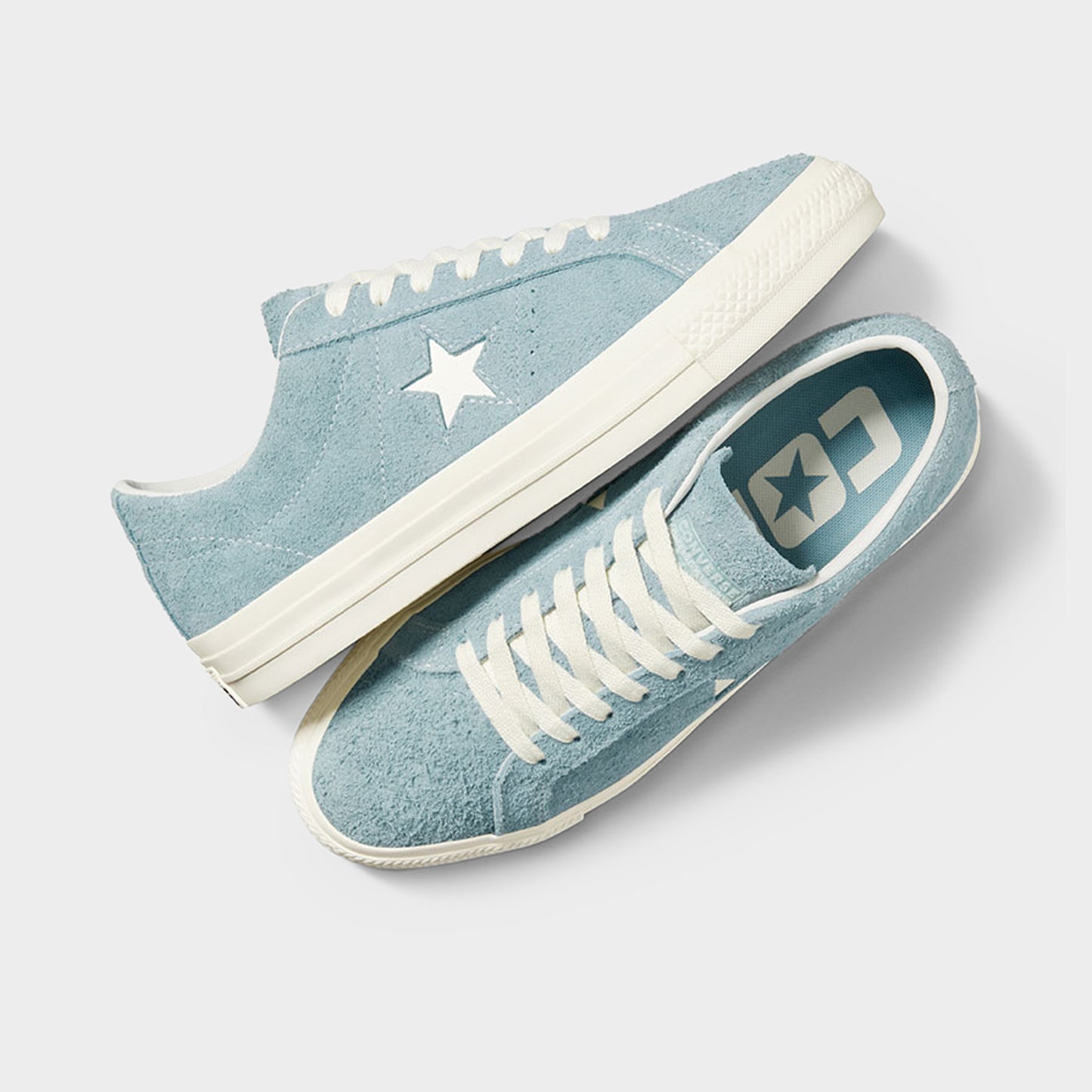 Converse One Star Pro Shaggy Suede Low Bleu Cocon