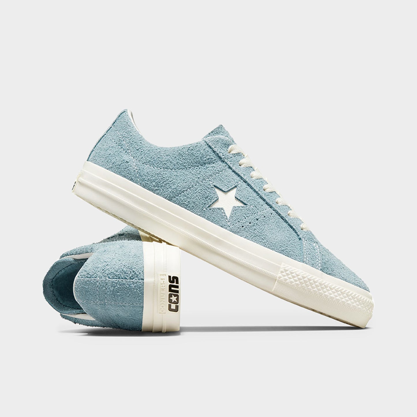 Converse One Star Pro Shaggy Suede Low Bleu Cocon