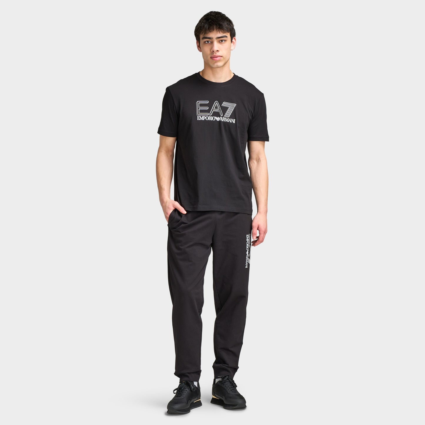 EA7R Train Visibilité Pantalon Cofts / Noir