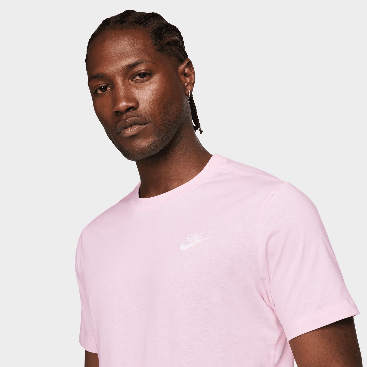 Nike Basic Club Tee Pink Foam / White