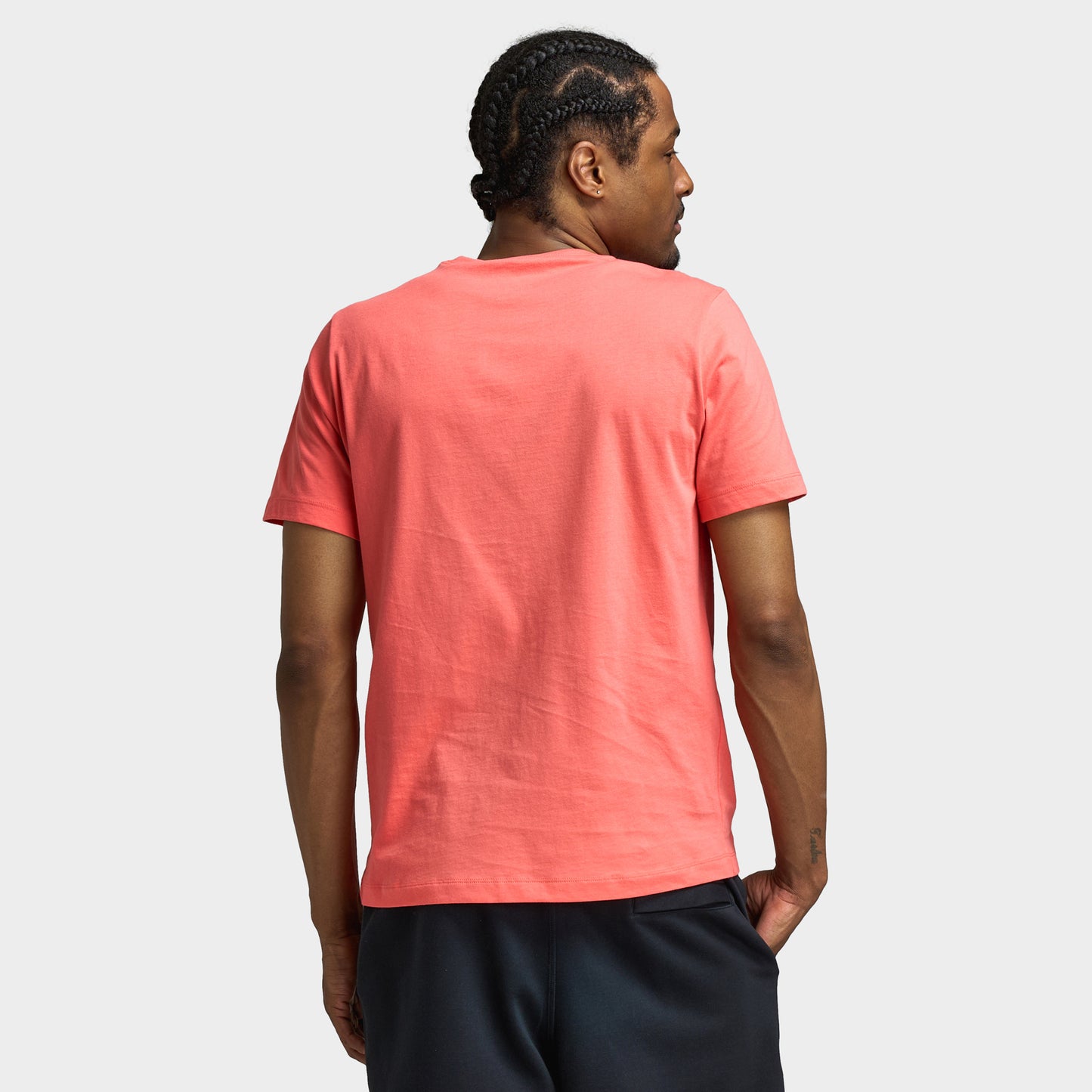 Nike Sportswear Club T-Shirt Magic Ember / Blanc