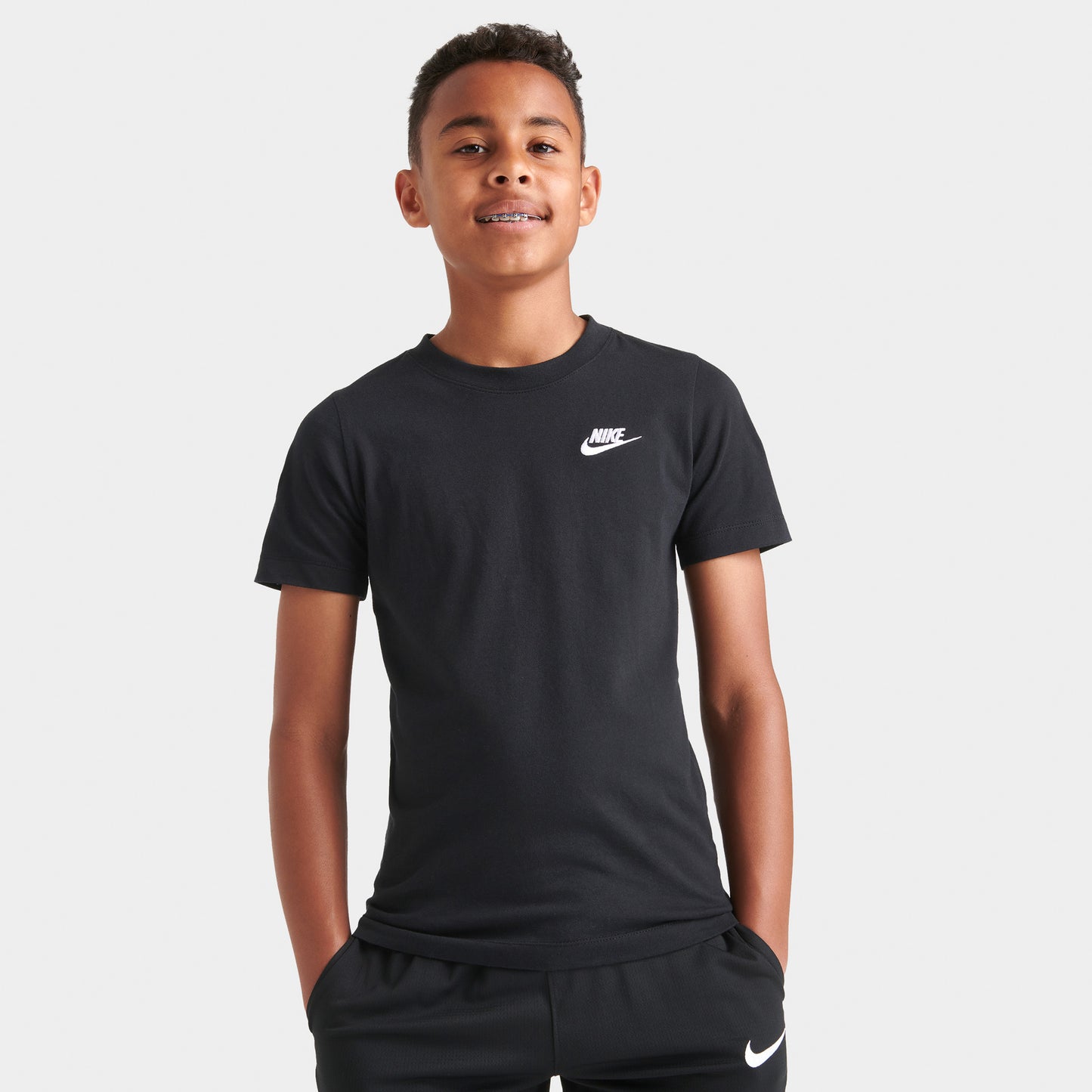 Nike Sportswear Juniors' Futura T-Shirt Brodé / Noir