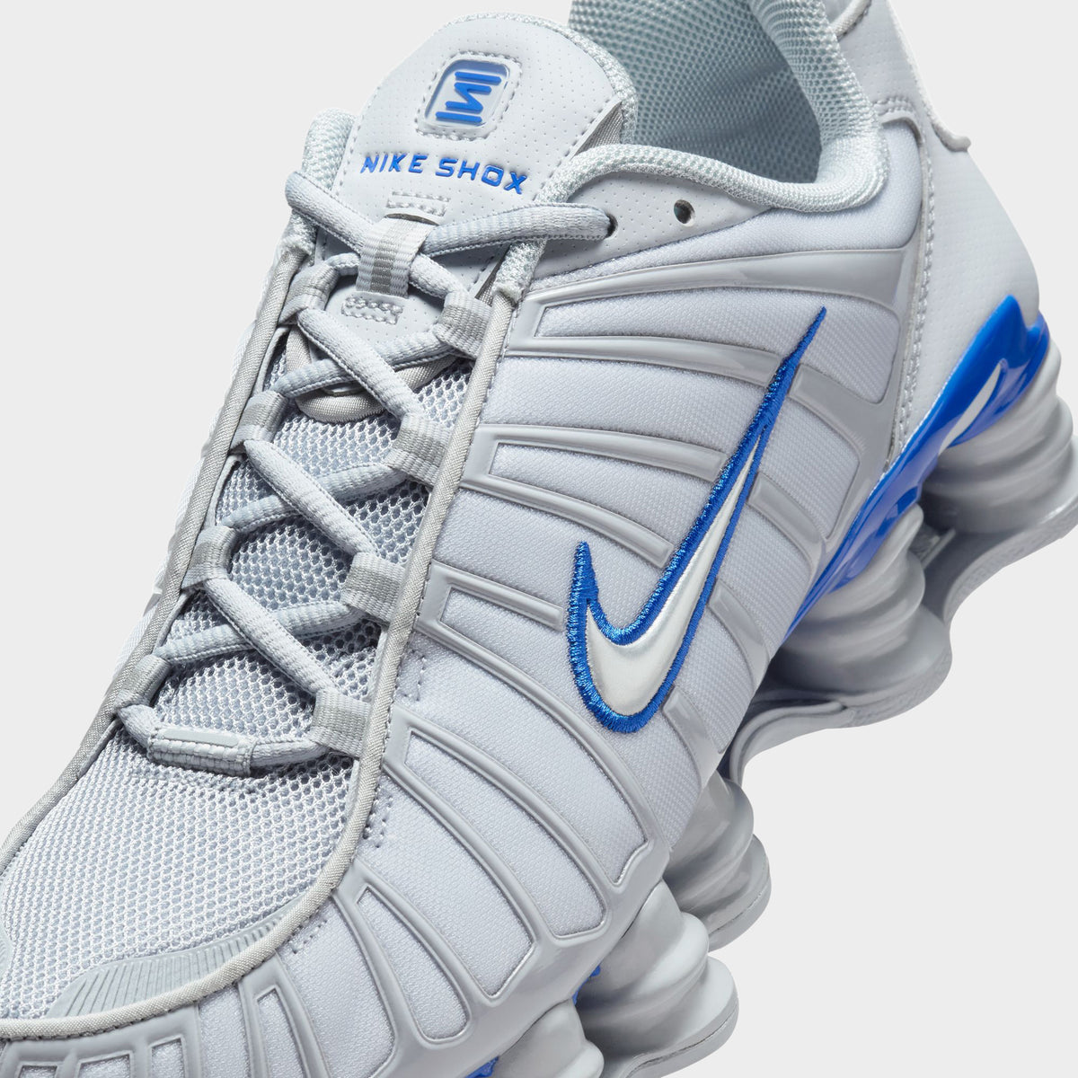 Nike Shox TL Wolf Grey Metallic Silver Racer Blue JD Sports