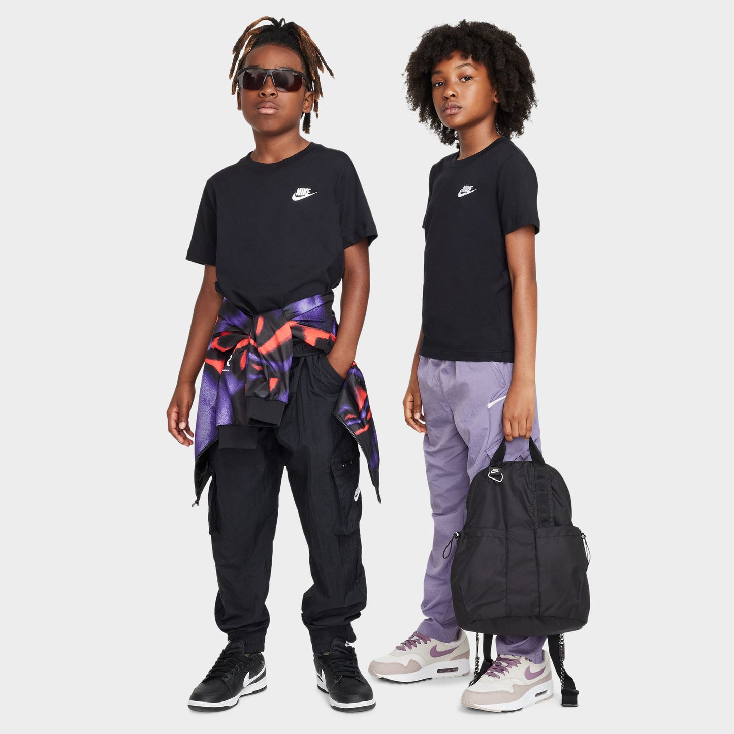 Nike Juniors' Futura T-Shirt / Black