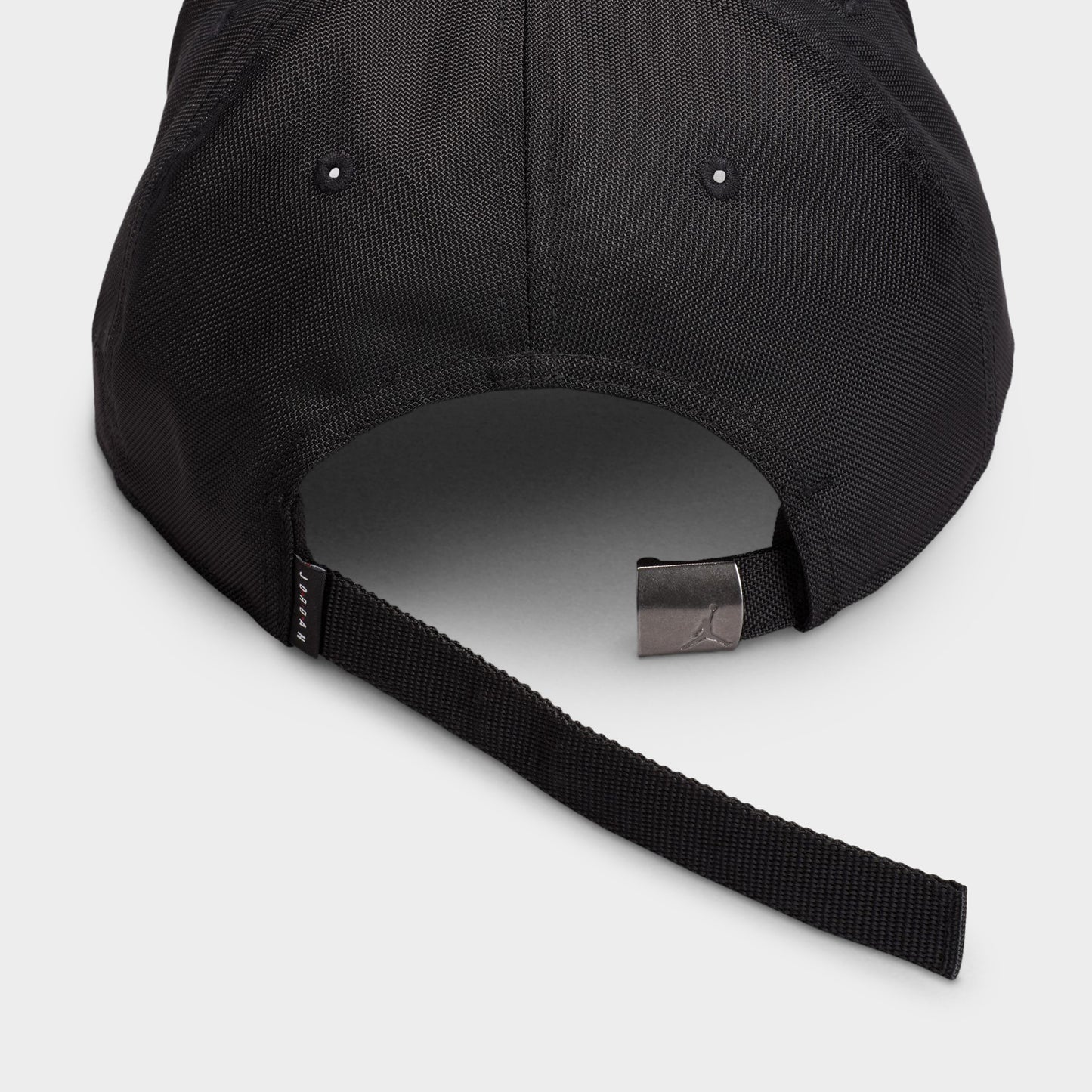Jordan Rise Structured Metal Jumpman Strapback Cap / Black