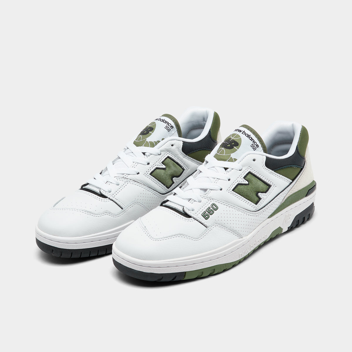 New Balance BBW550BB White Olive JD Sports