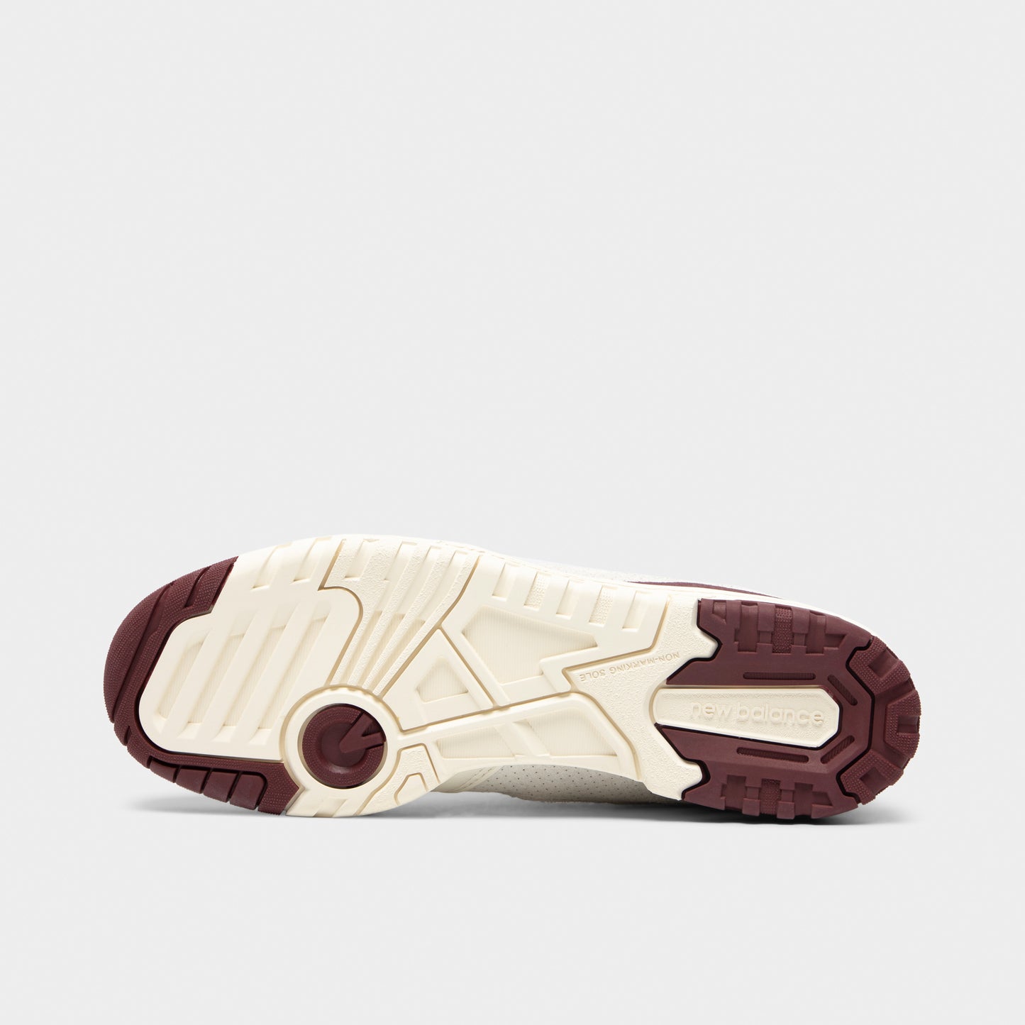 New Balance 550 Sea Salt / Classic Crimson