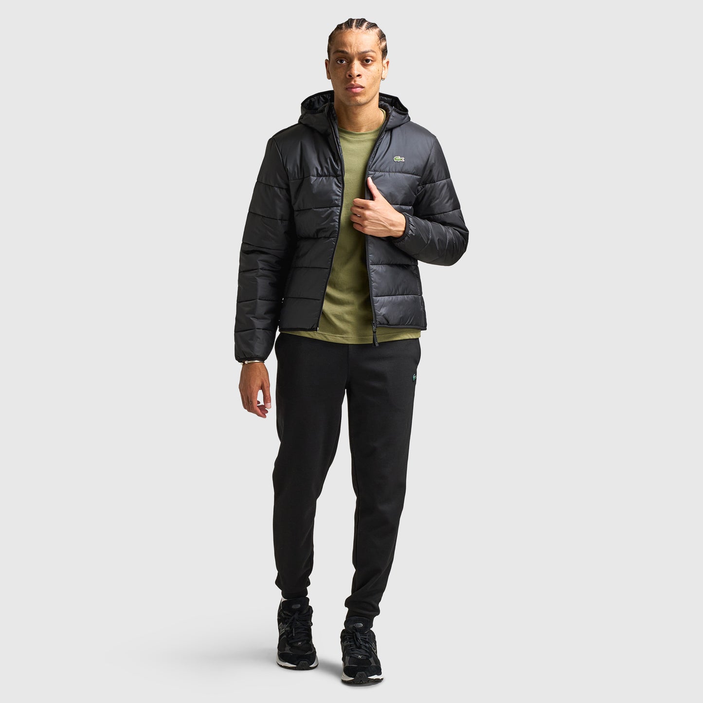 Lacoste Veste matelassée/ Noir