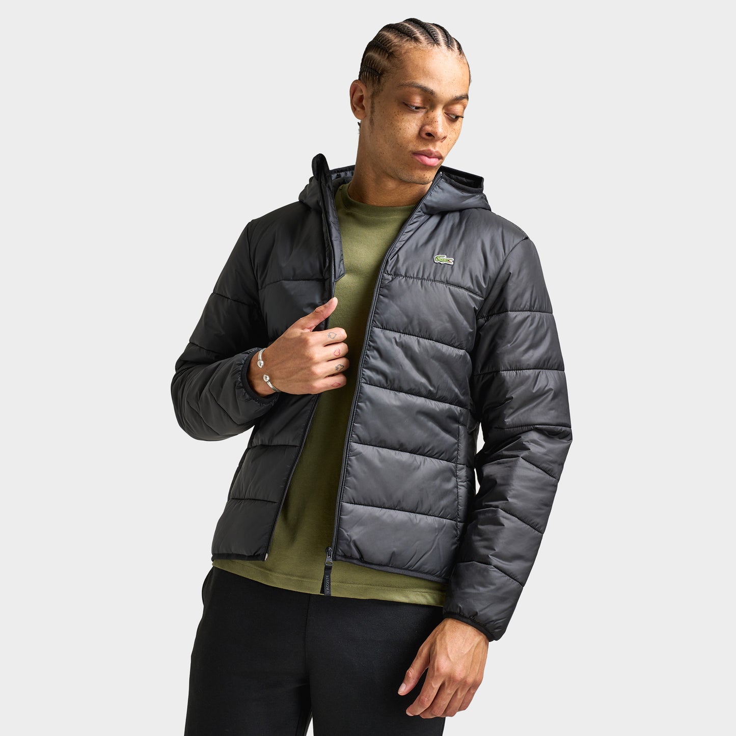 Lacoste Veste matelassée/ Noir