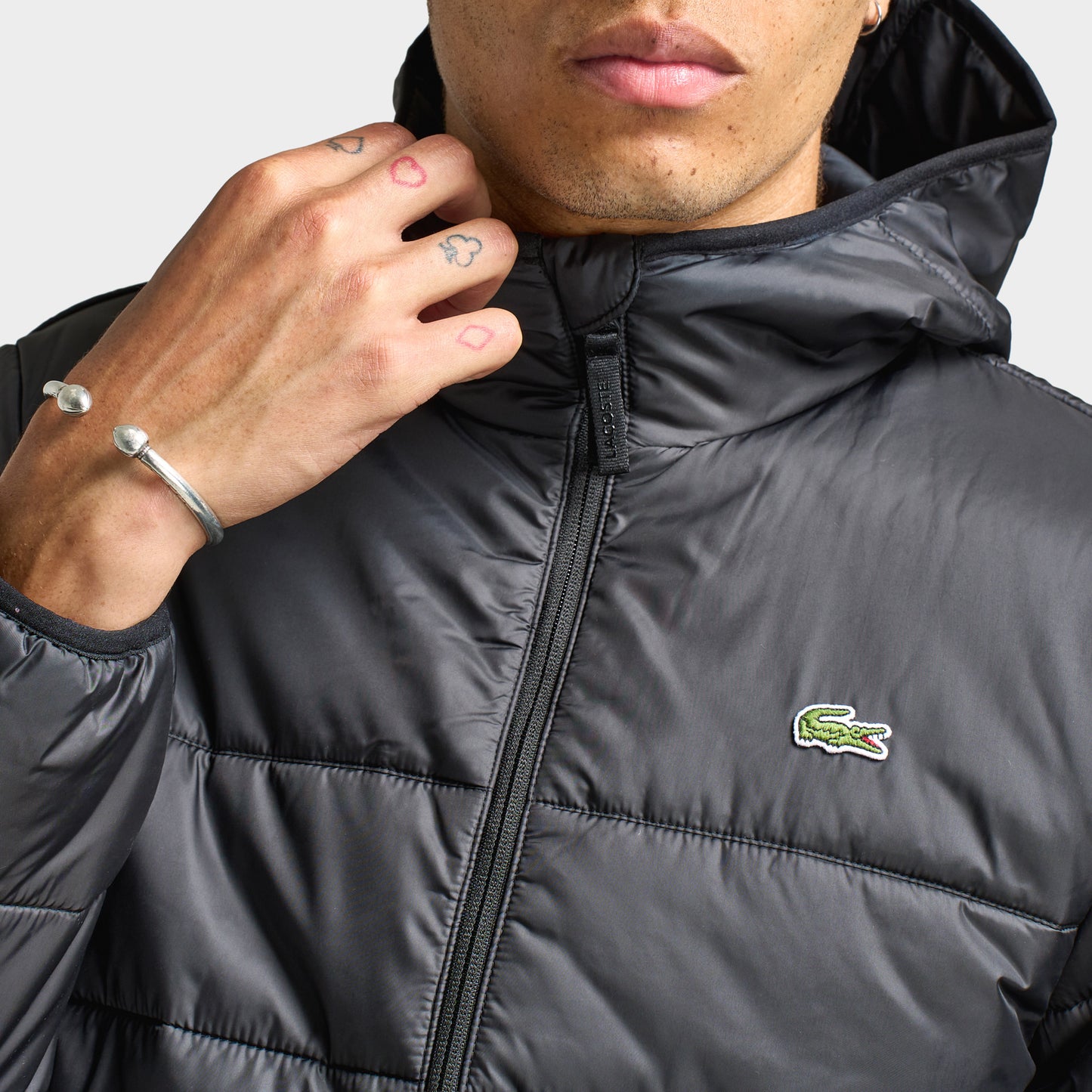 Lacoste Veste matelassée/ Noir