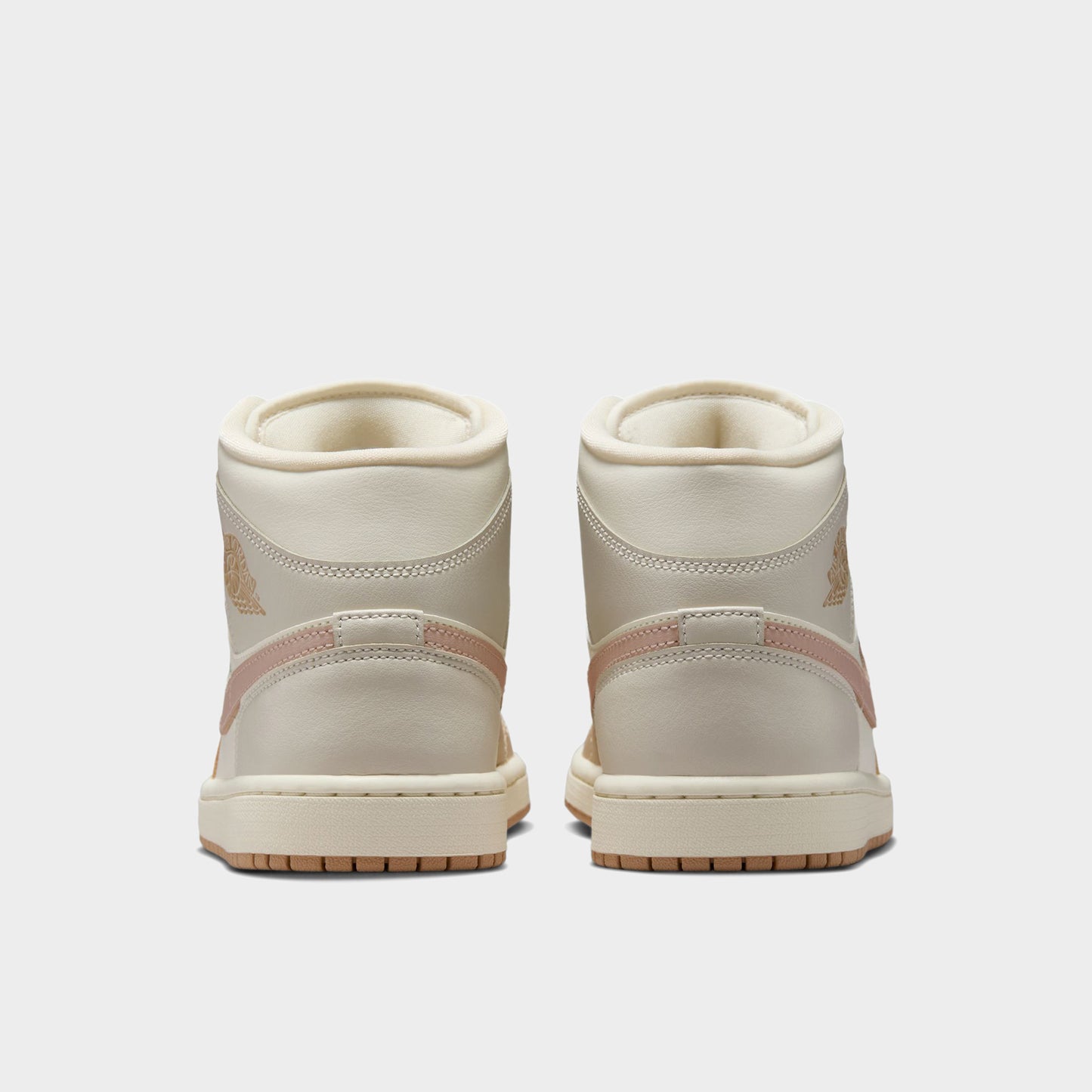 Jordan Women's 1 Mid Ale Ivory / Light Orewood Brown - Hemp