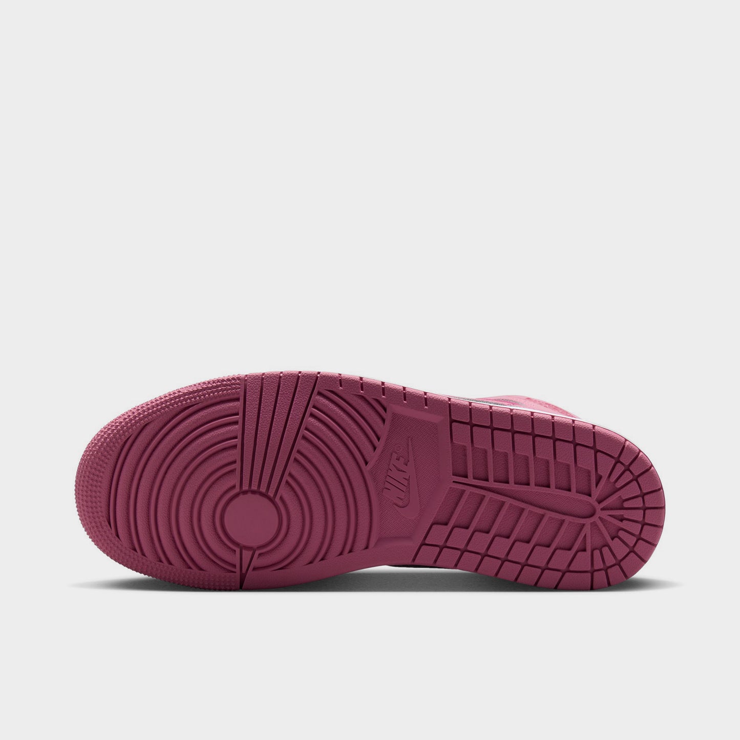 Jordan Women's 1 Mid Desert Berry / Sweet Beet - White