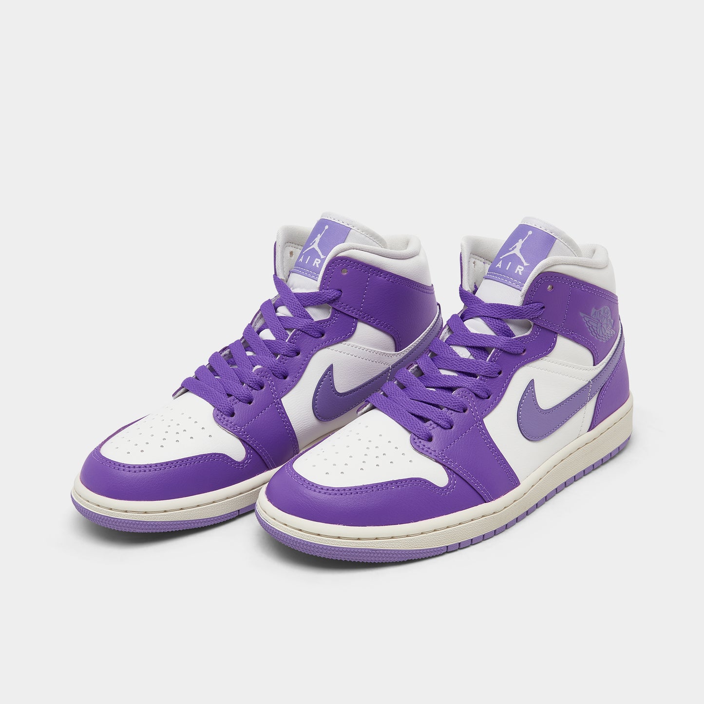 Jordan Women's 1 Mid Action Grape / Sail - Sky J Light Purple